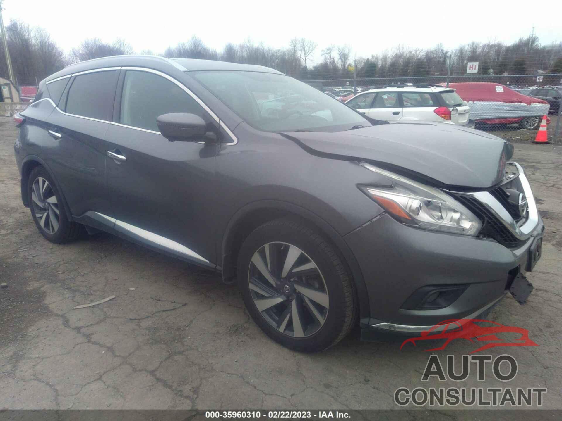 NISSAN MURANO 2018 - 5N1AZ2MH4JN108403