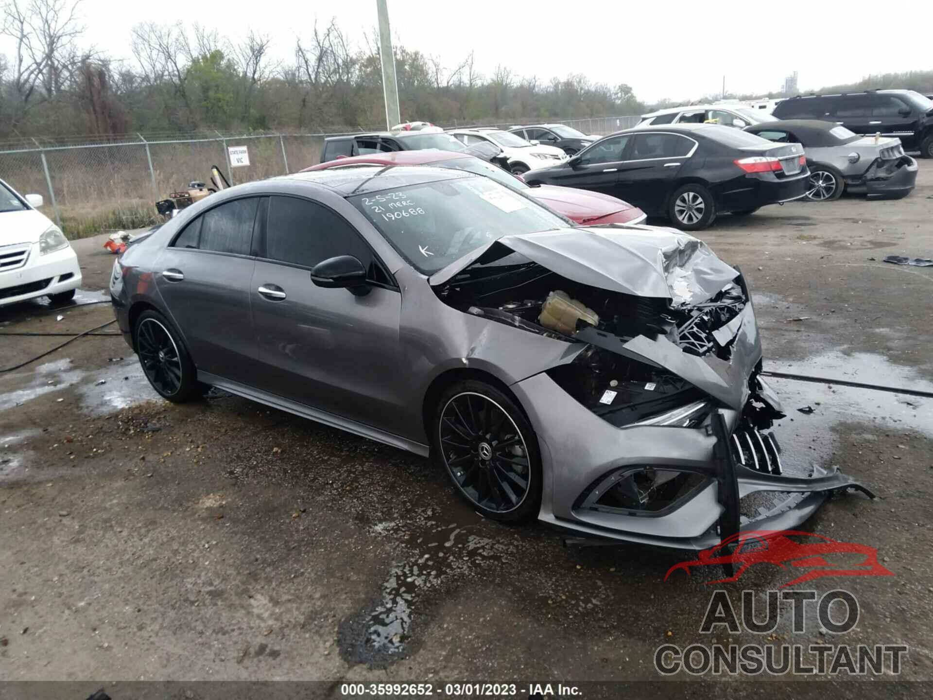MERCEDES-BENZ CLA 250 2021 - W1K5J4GB2MN190688