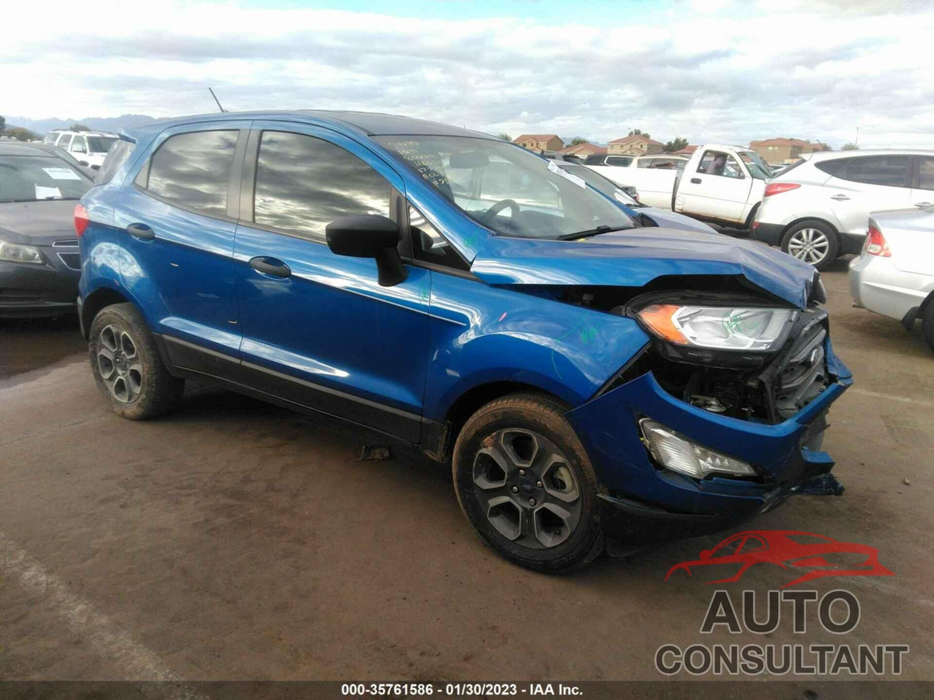 FORD ECOSPORT 2020 - MAJ3S2FE1LC377399