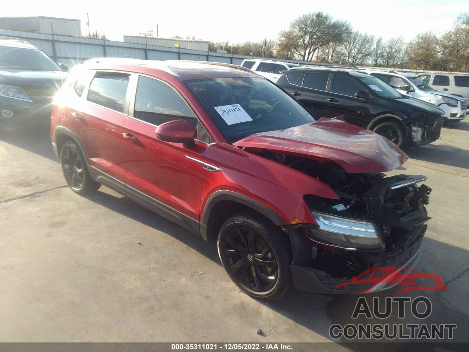 VOLKSWAGEN TAOS 2022 - 3VVTX7B24NM025389