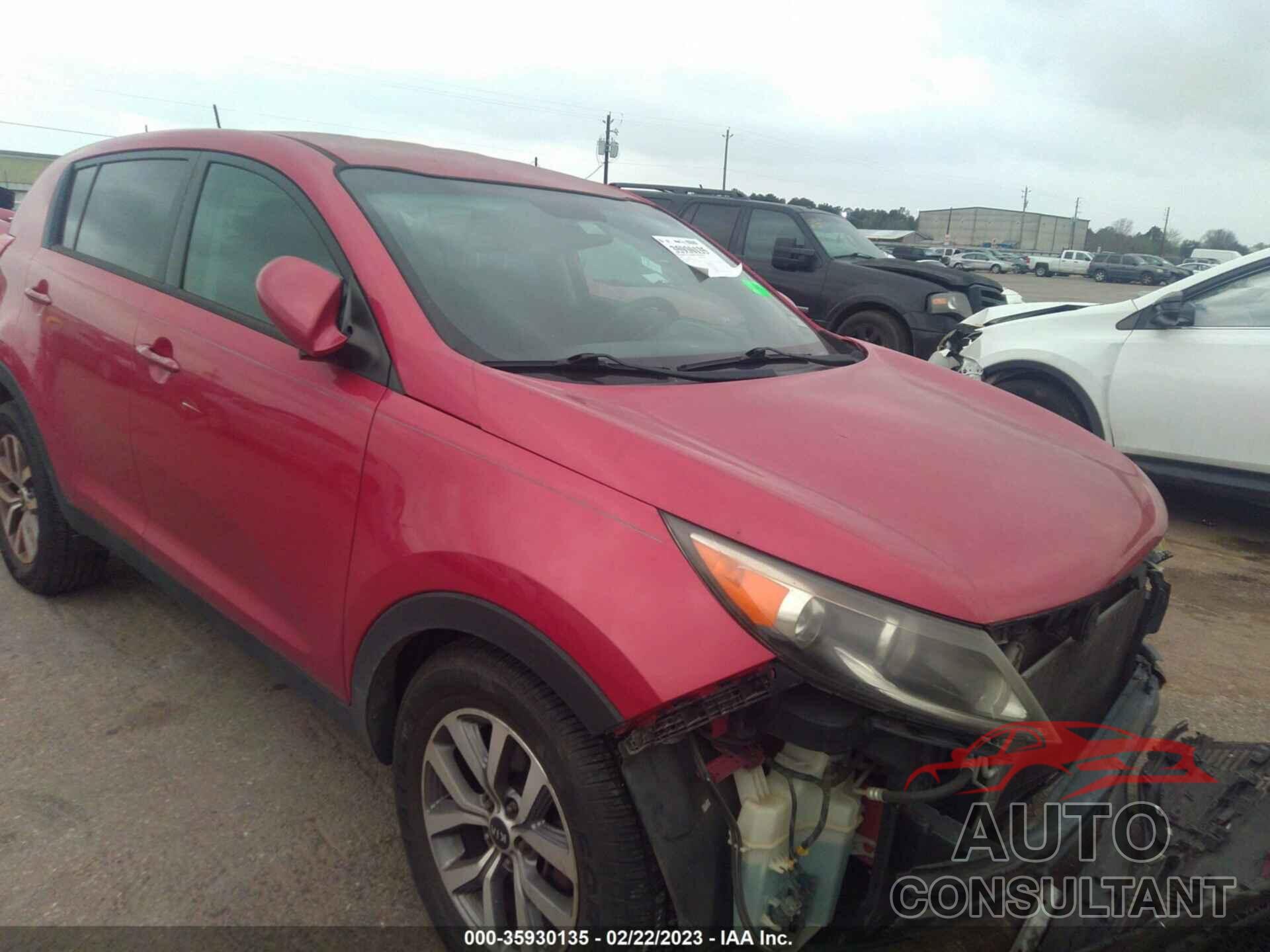 KIA SPORTAGE 2015 - KNDPB3ACXF7687653