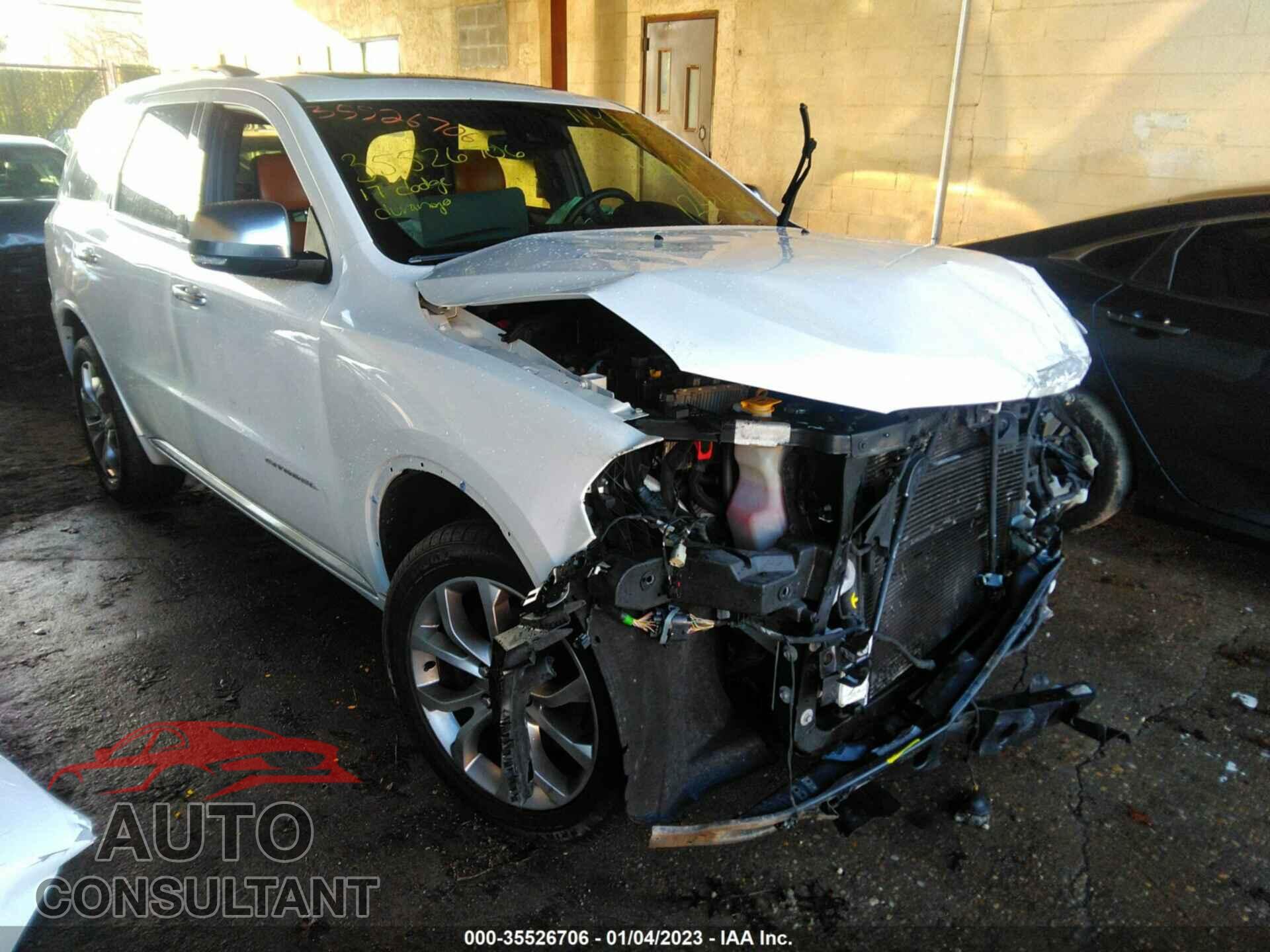 DODGE DURANGO 2017 - 1C4SDJET1HC945216