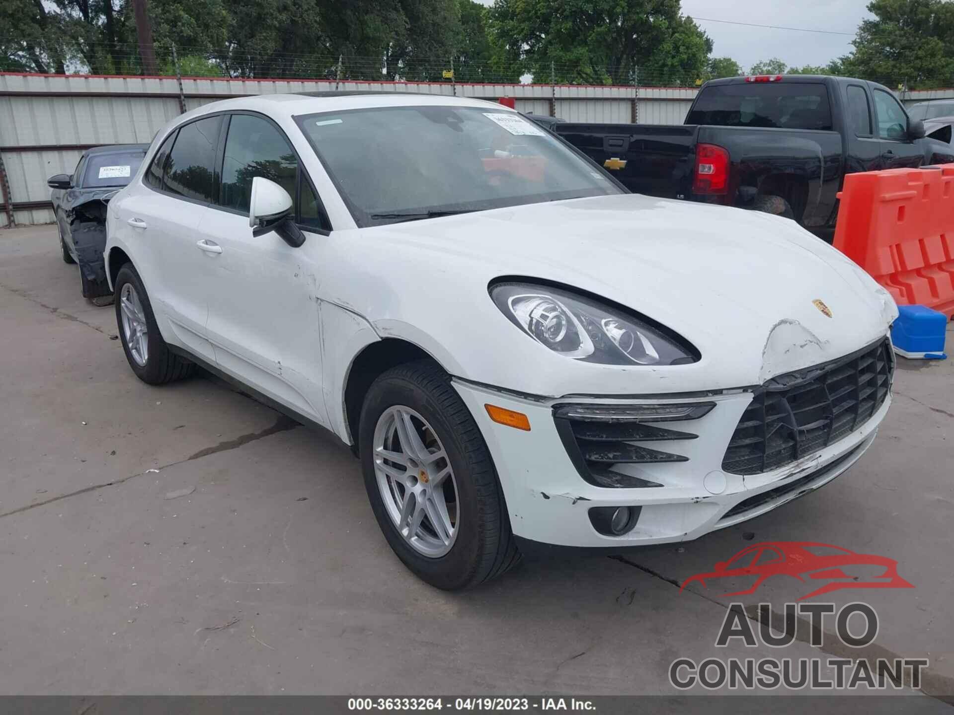 PORSCHE MACAN 2018 - WP1AA2A55JLB11312