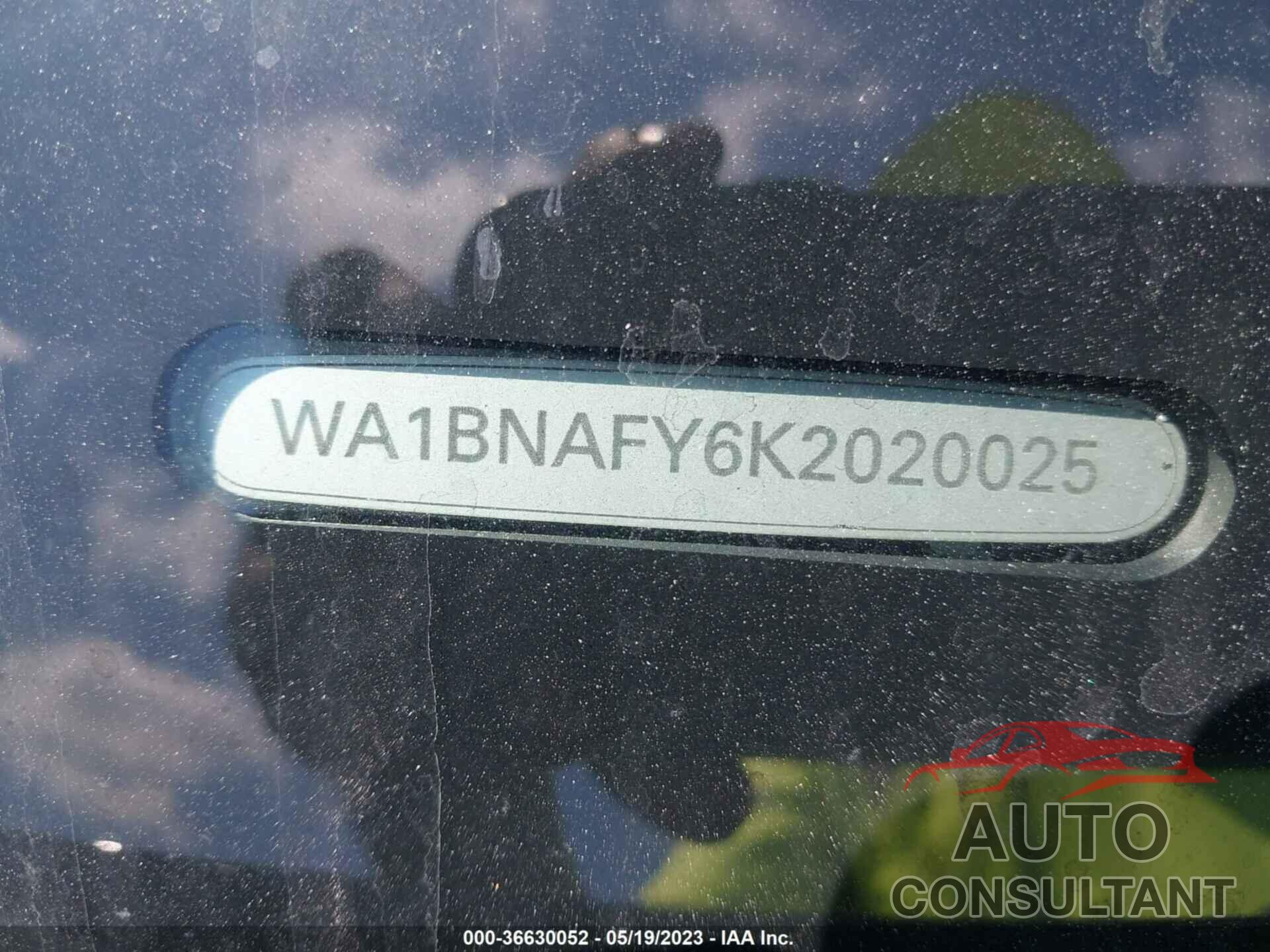 AUDI Q5 2019 - WA1BNAFY6K2020025