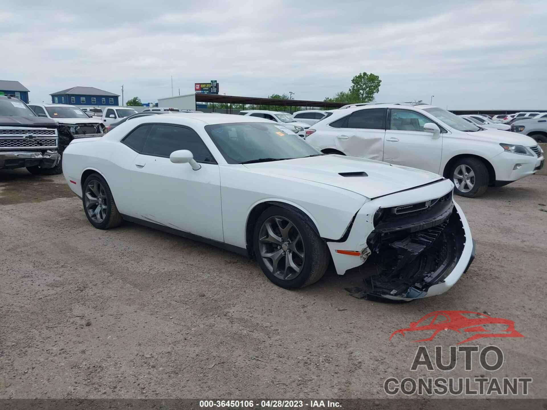 DODGE CHALLENGER 2016 - 2C3CDZAG0GH178227