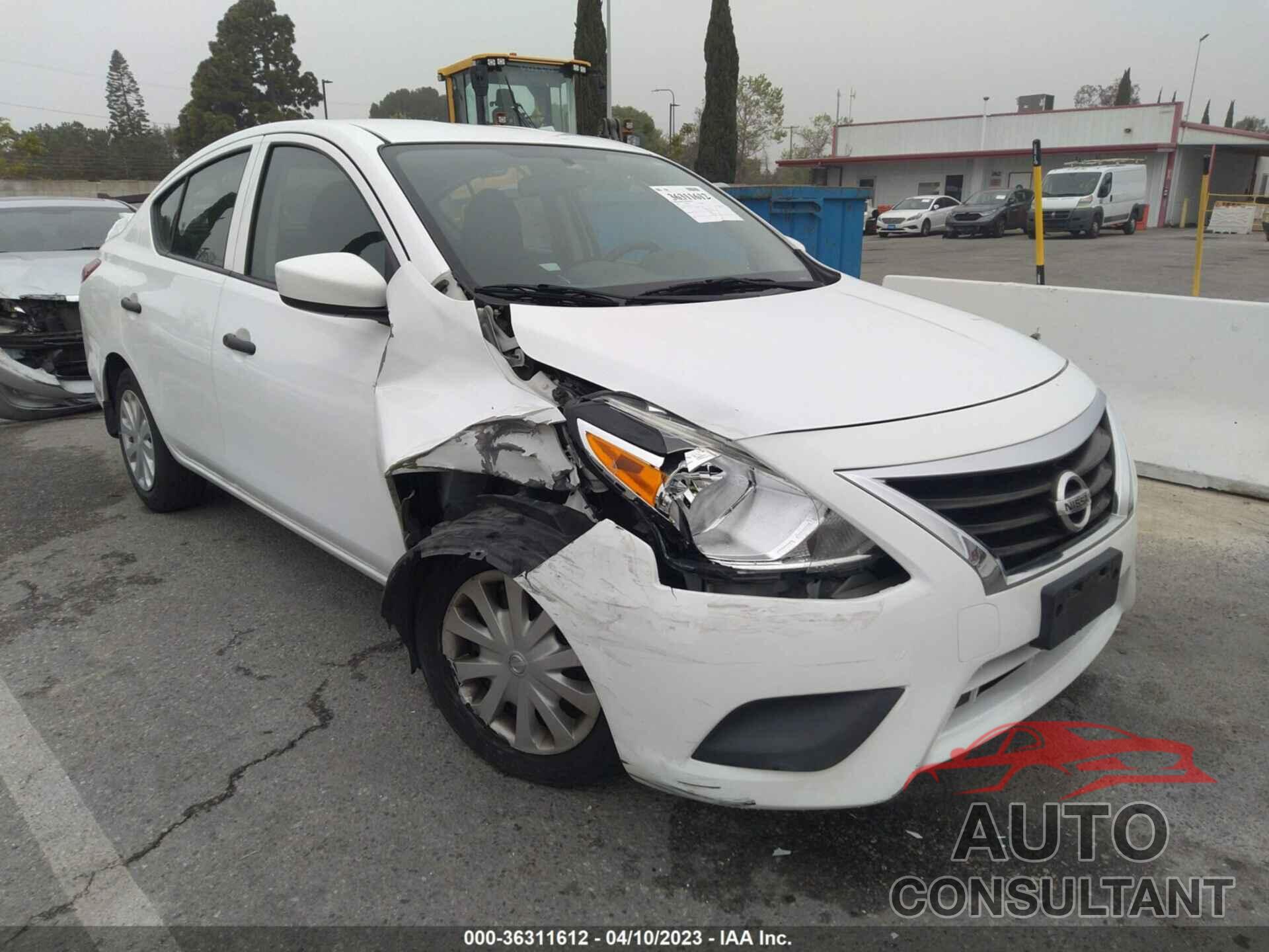 NISSAN VERSA 2016 - 3N1CN7APXGL821545