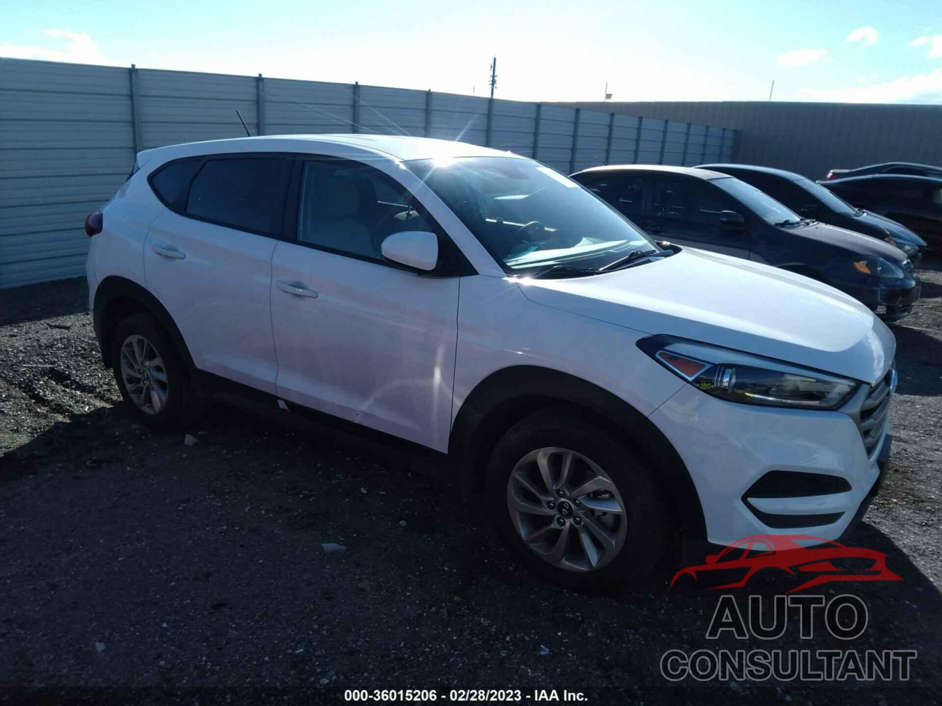 HYUNDAI TUCSON 2017 - KM8J23A45HU287742