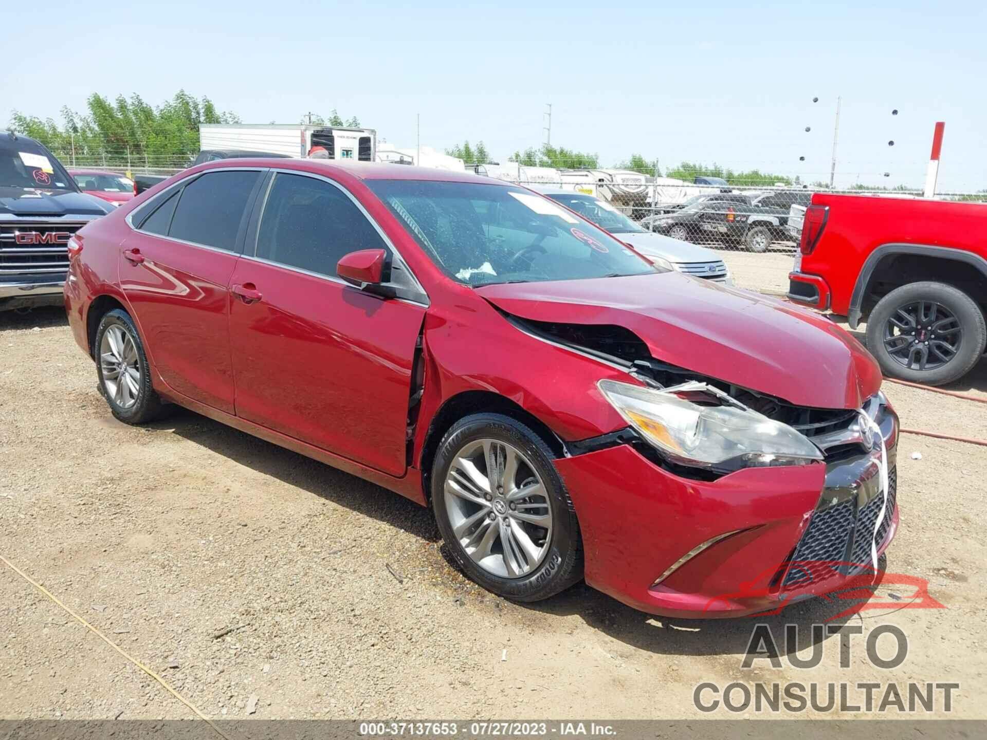 TOYOTA CAMRY 2017 - 4T1BF1FK7HU783629