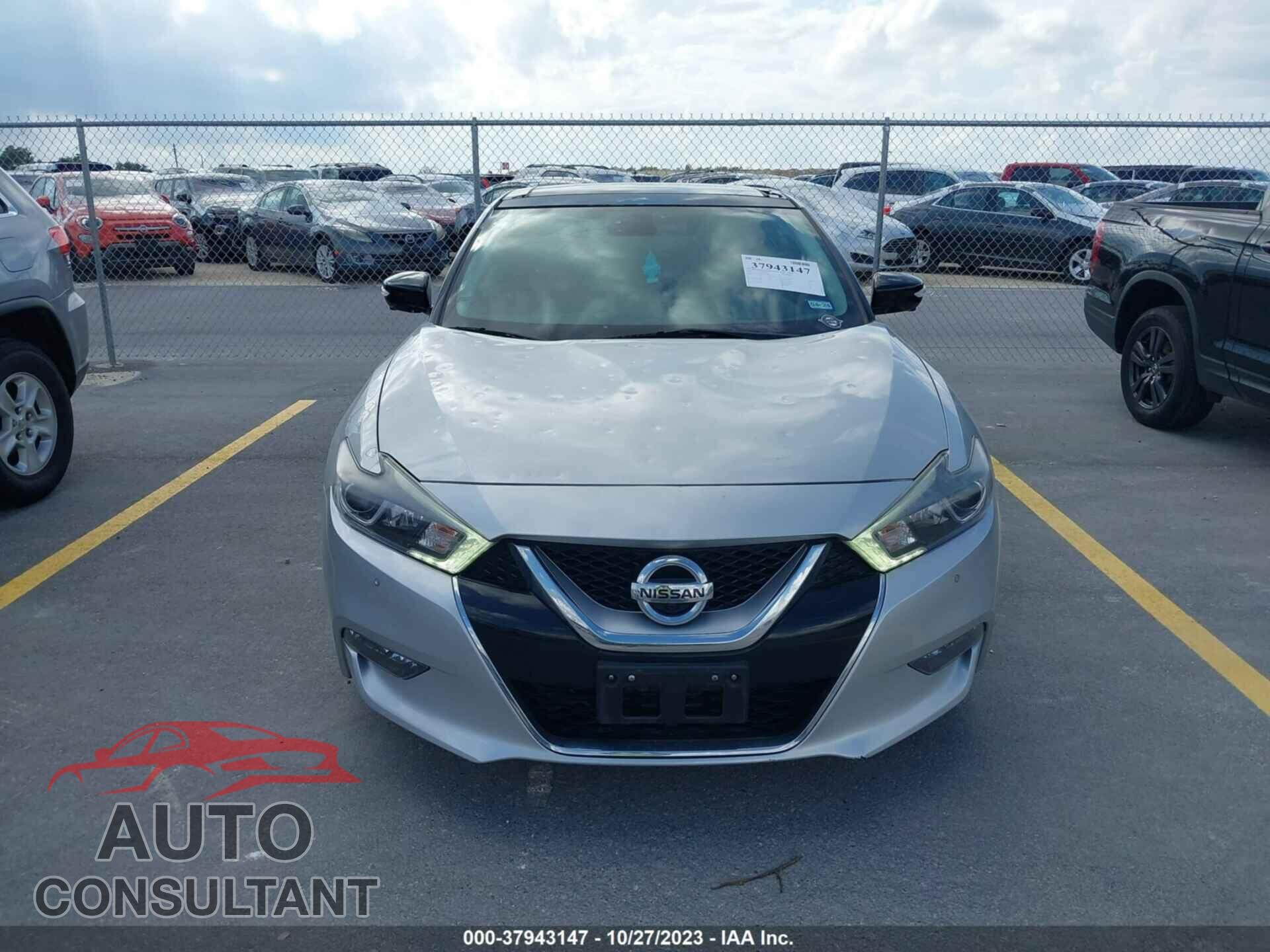 NISSAN MAXIMA 2017 - 1N4AA6AP3HC439869