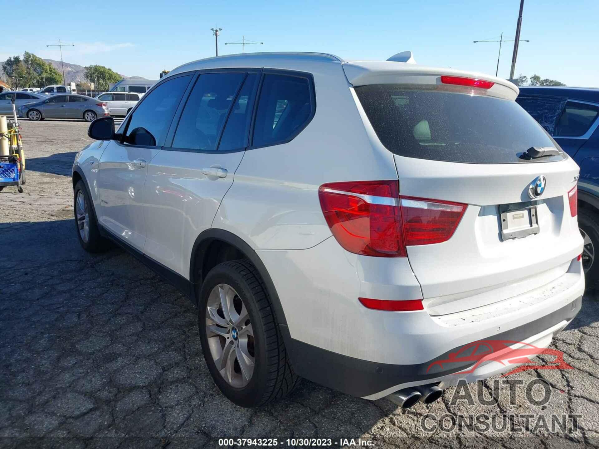 BMW X3 2016 - 5UXWX7C52G0S17158