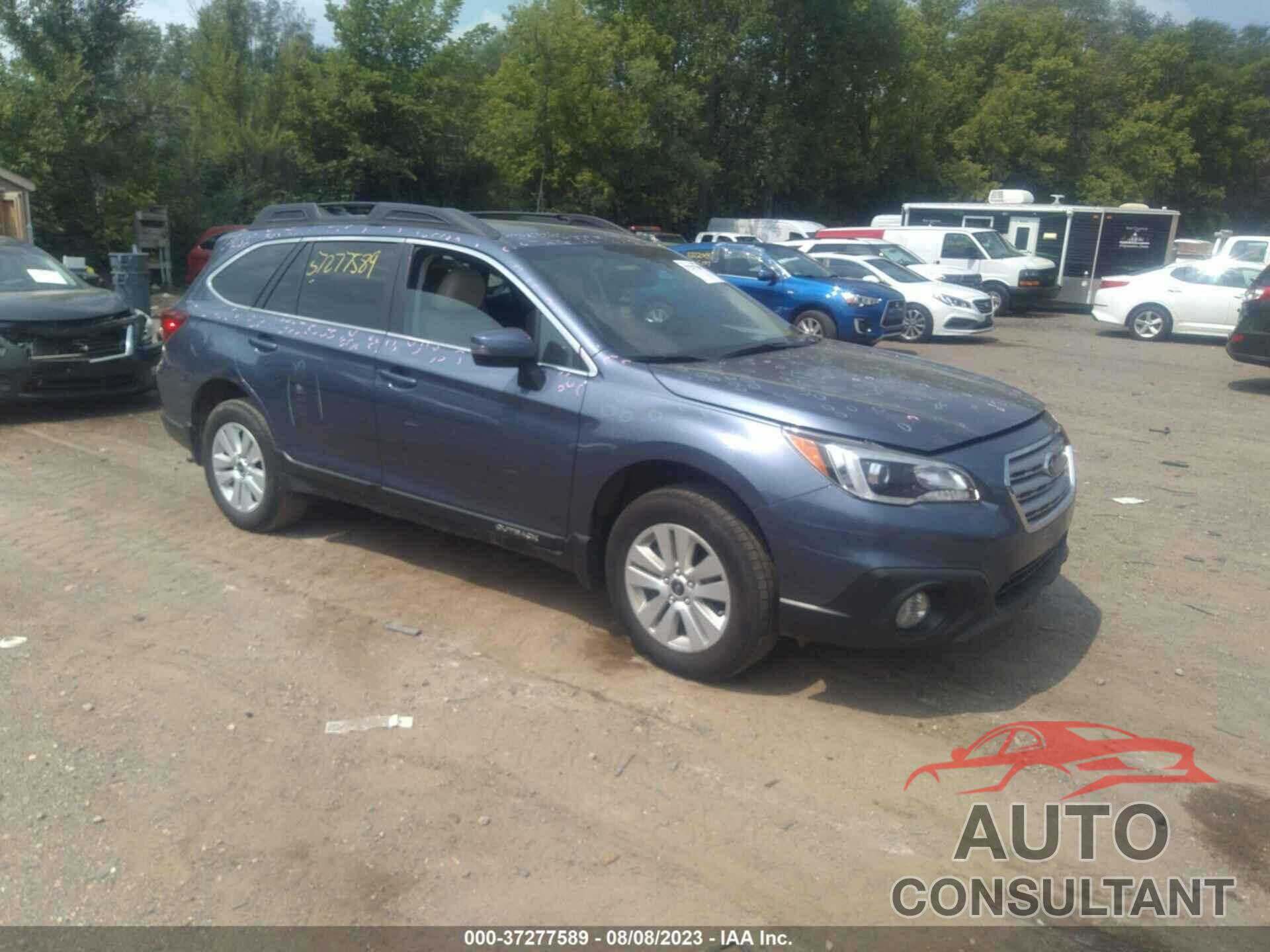 SUBARU OUTBACK 2016 - 4S4BSBHC0G3329637