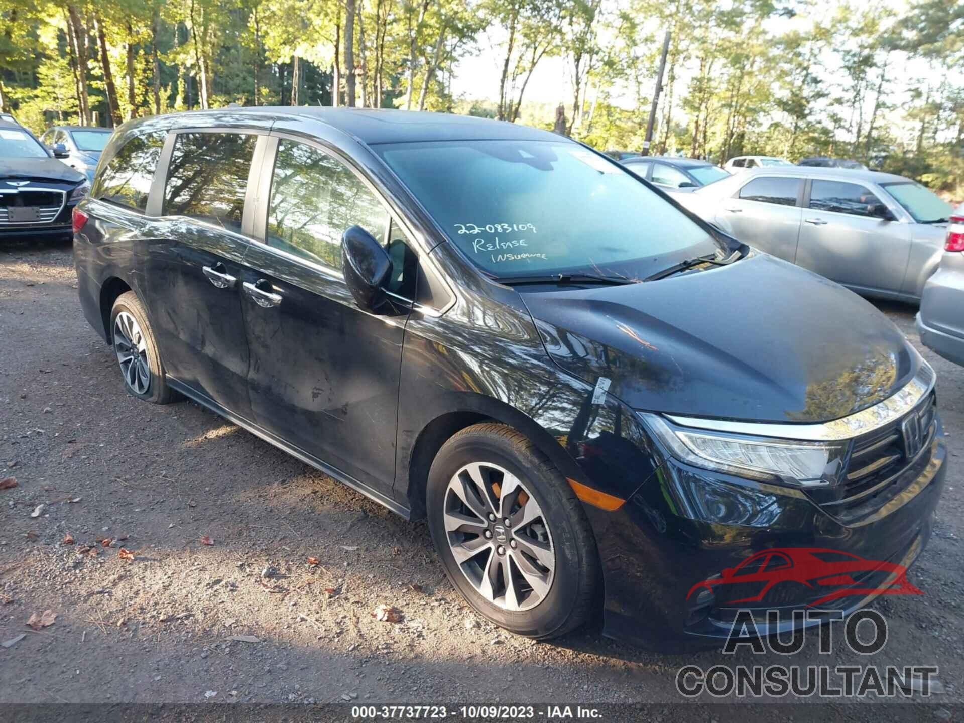 HONDA ODYSSEY 2022 - 5FNRL6H72NB051933