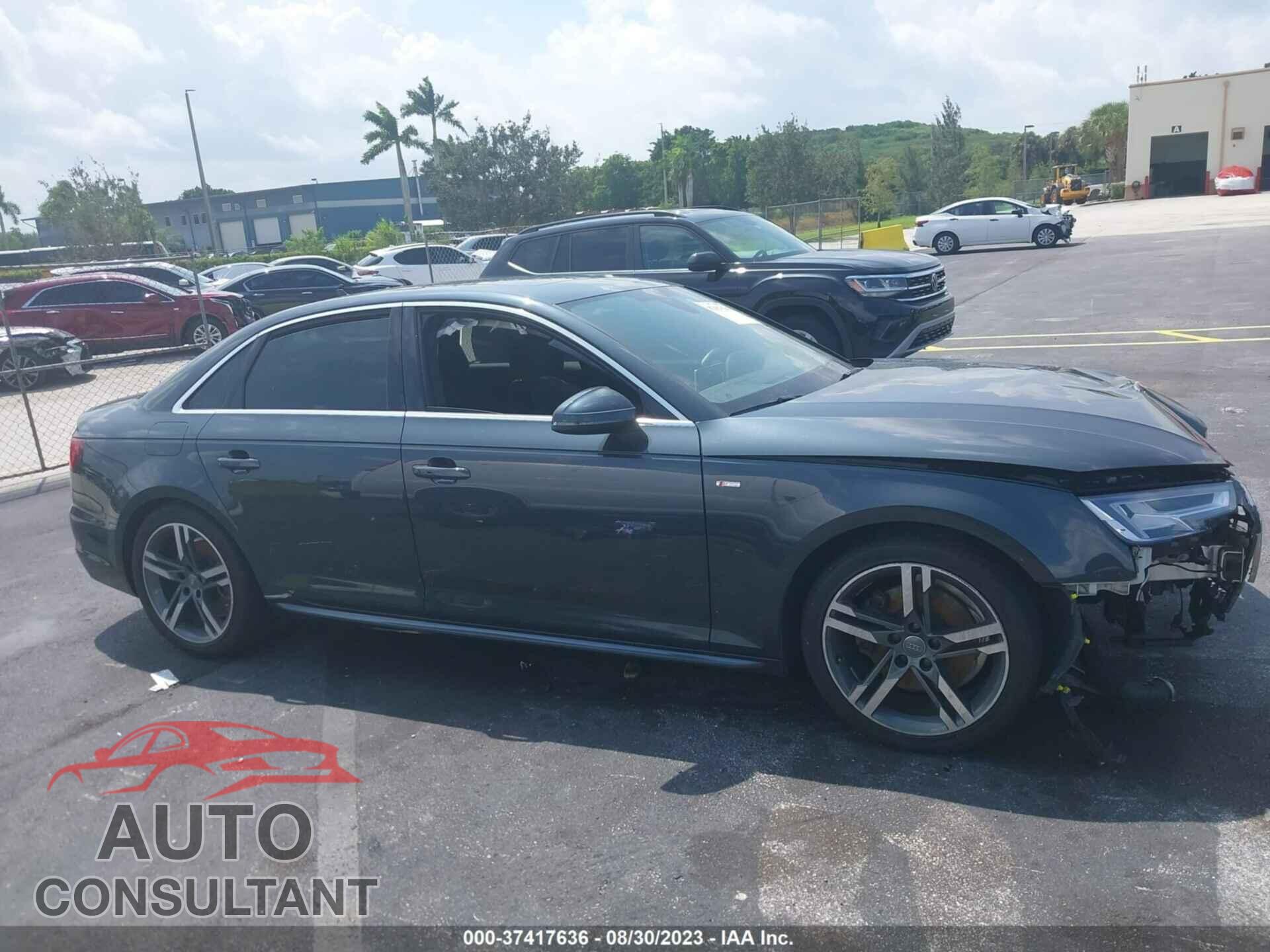 AUDI A4 2018 - WAULMAF44JN020030