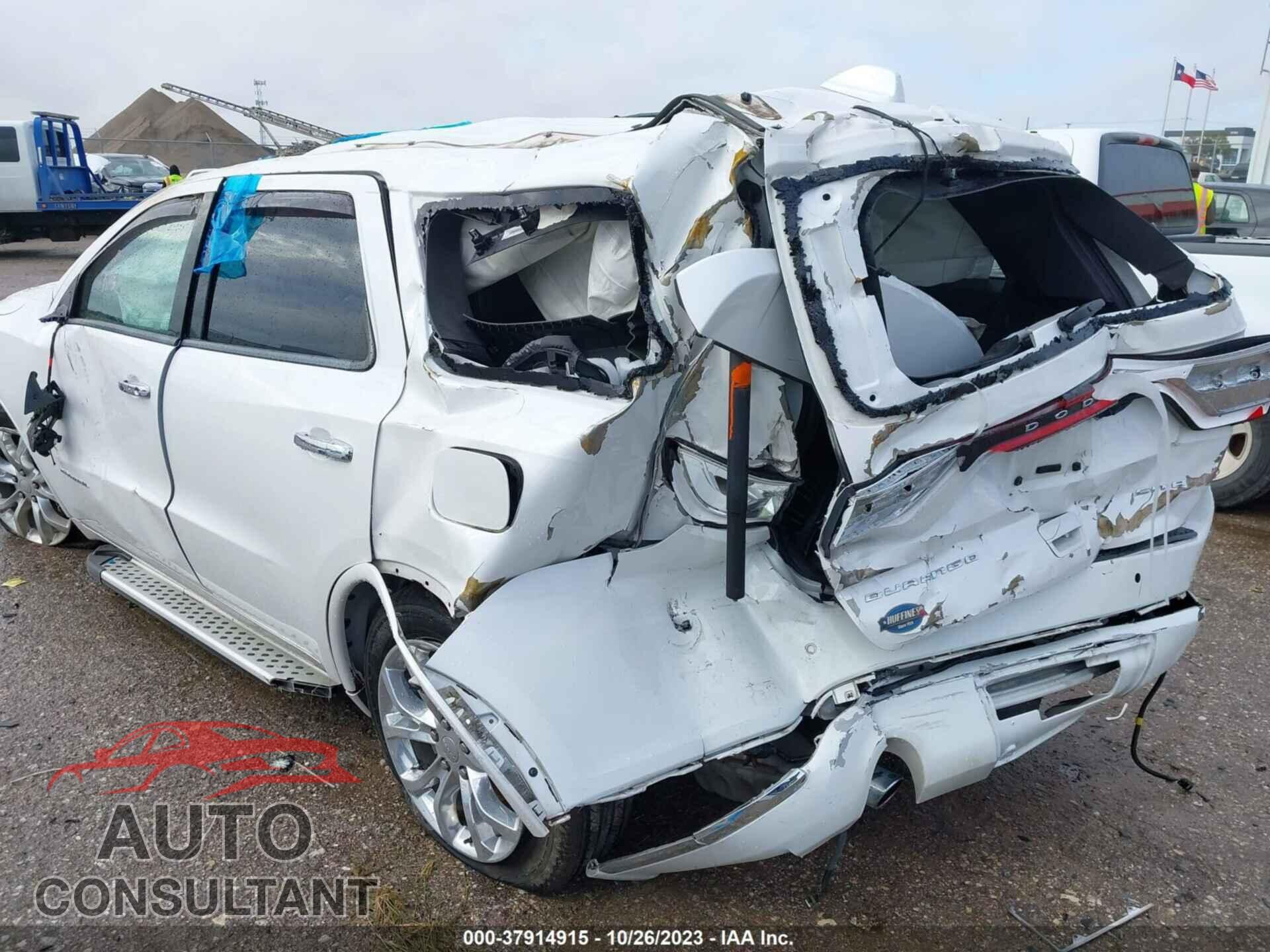 DODGE DURANGO 2018 - 1C4RDHEGXJC451582
