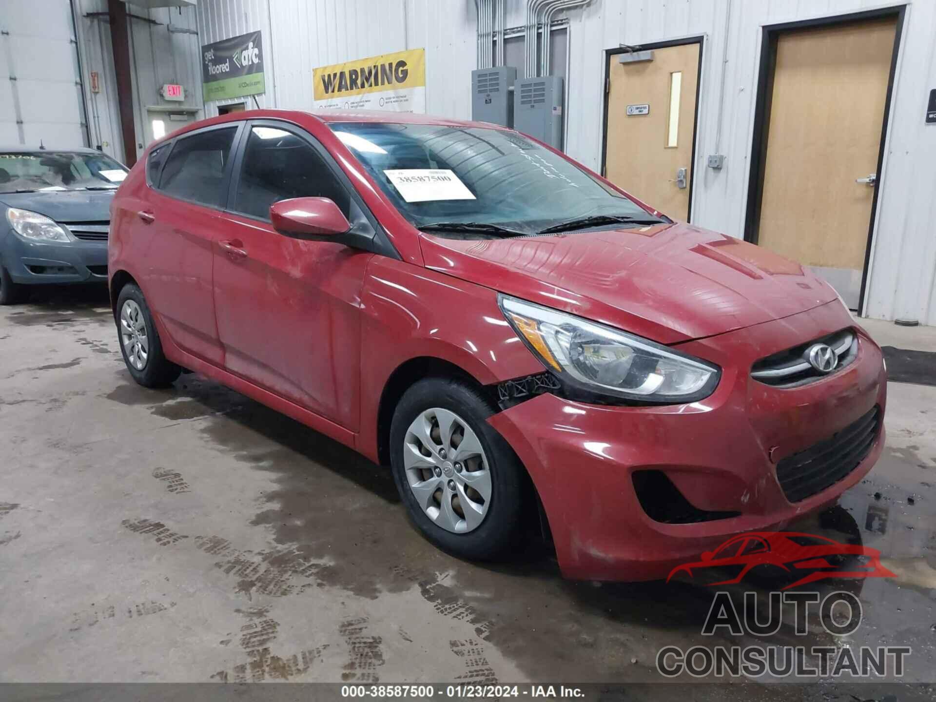 HYUNDAI ACCENT 2016 - KMHCT5AEXGU268399