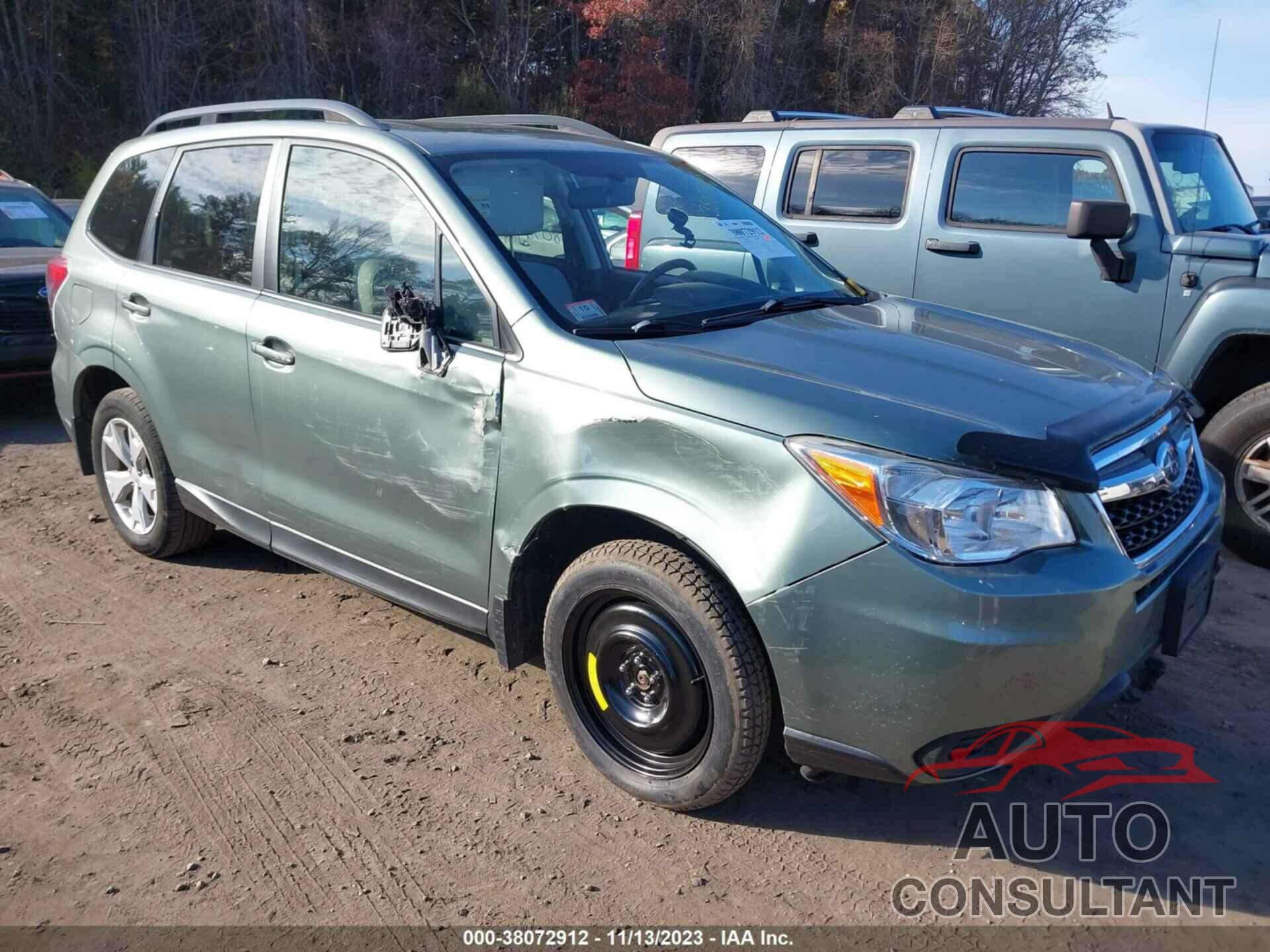 SUBARU FORESTER 2016 - JF2SJADC9GH489950