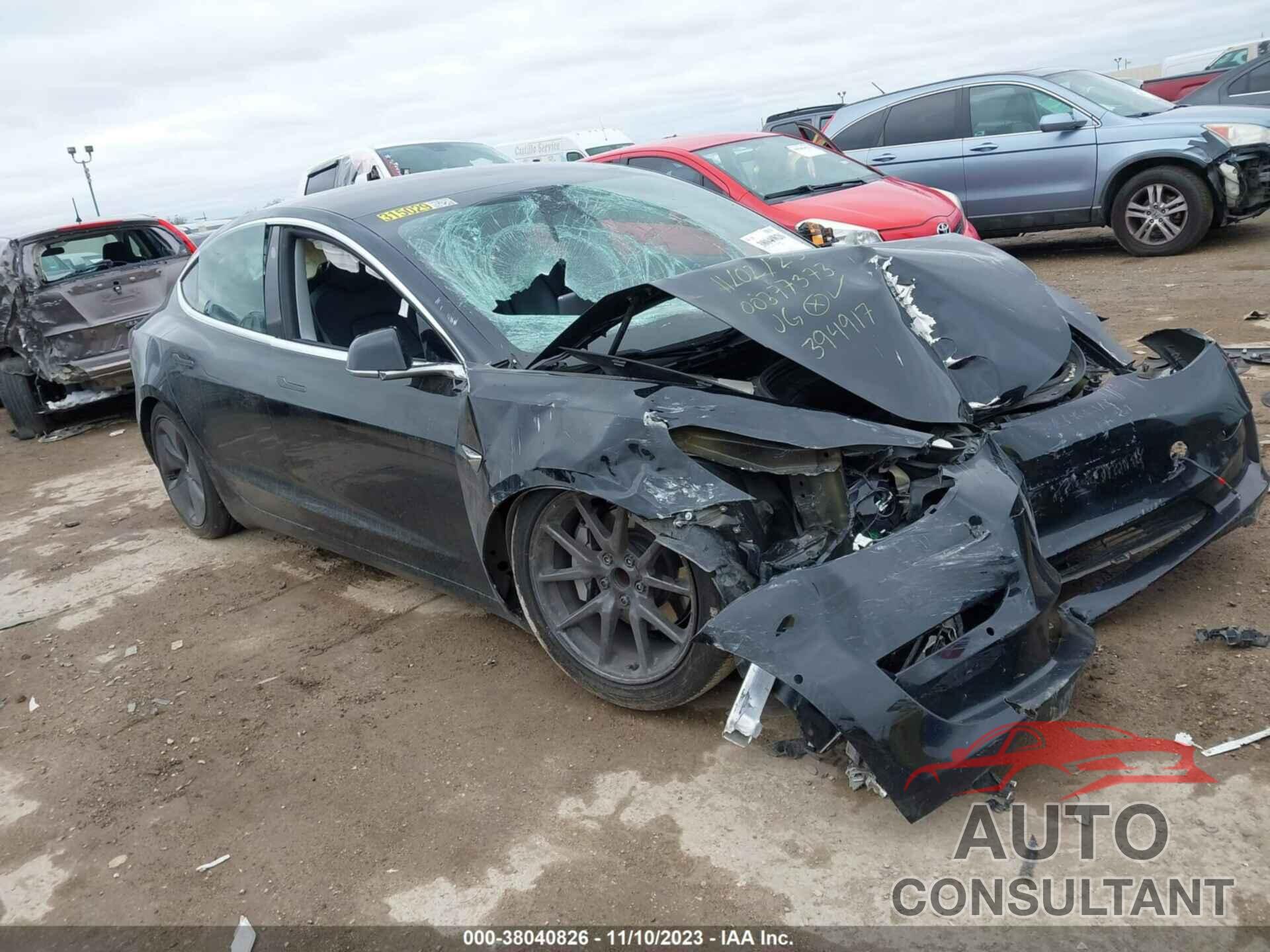 TESLA MODEL 3 2019 - 5YJ3E1EA0KF394917