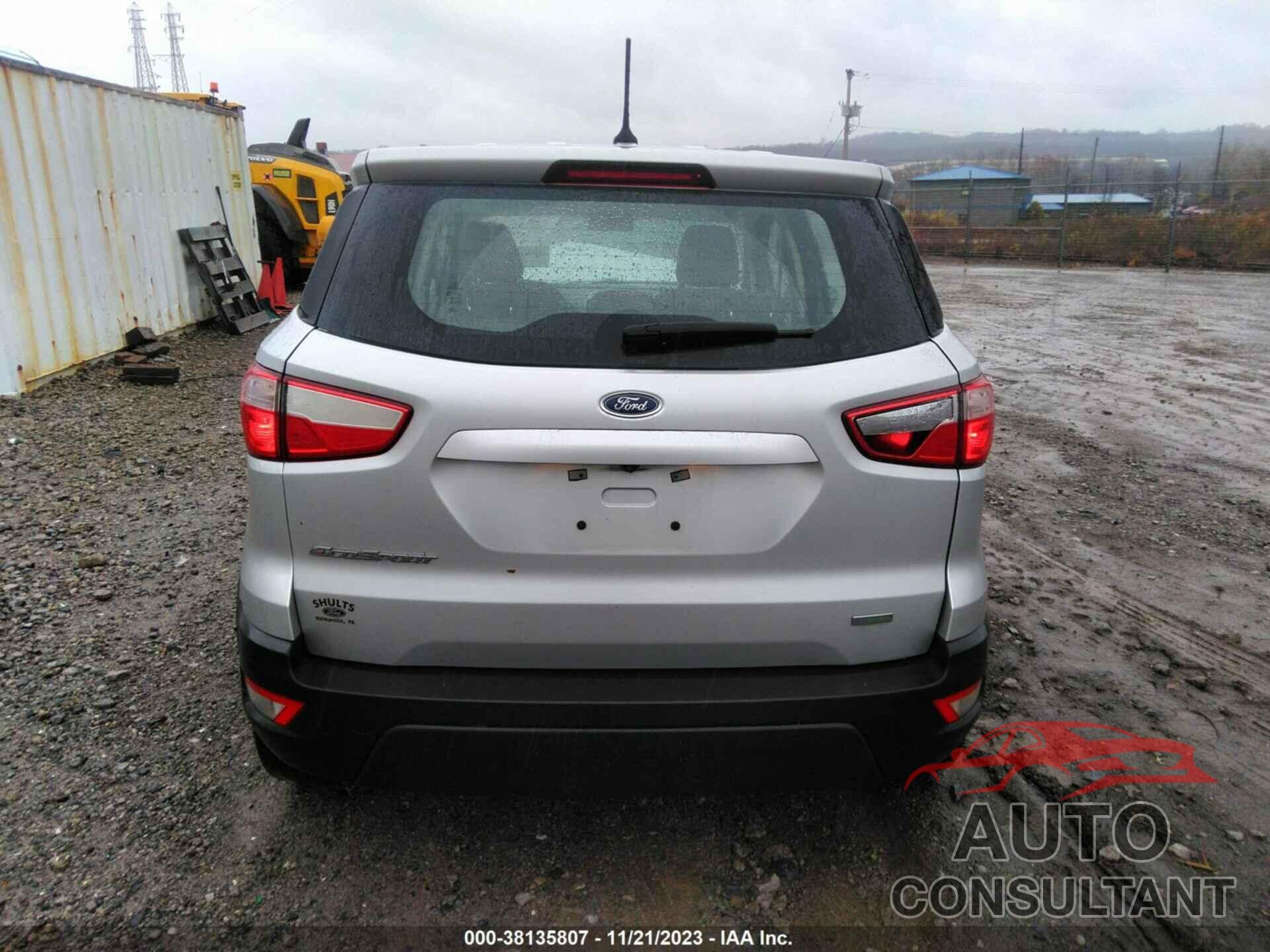 FORD ECOSPORT 2018 - MAJ3P1REXJC247349