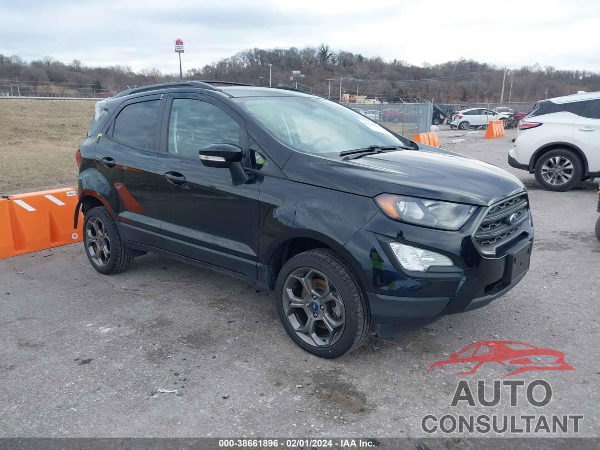 FORD ECOSPORT 2018 - MAJ6P1CL1JC215491