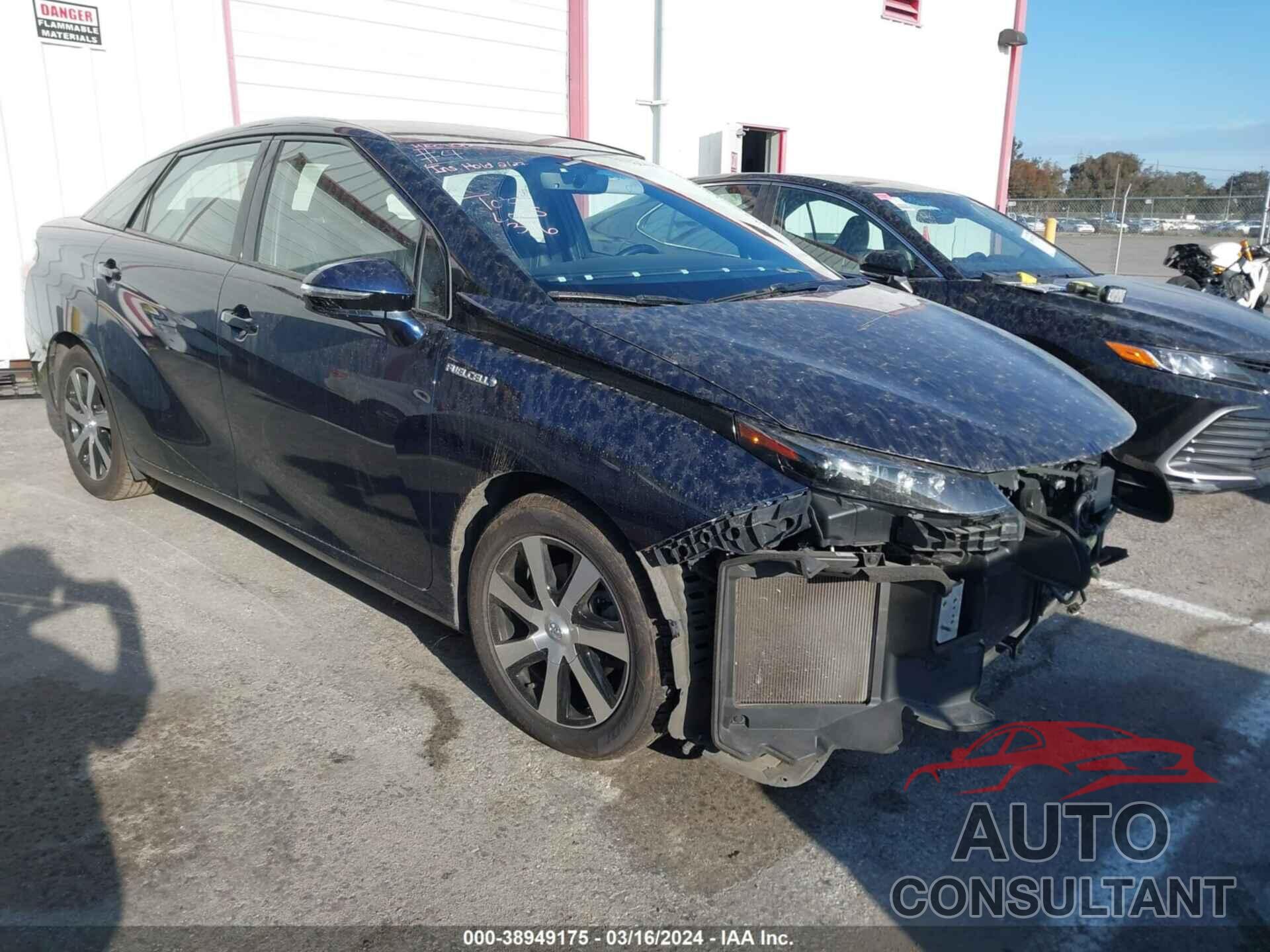 TOYOTA MIRAI 2016 - JTDBVRBD1GA000138