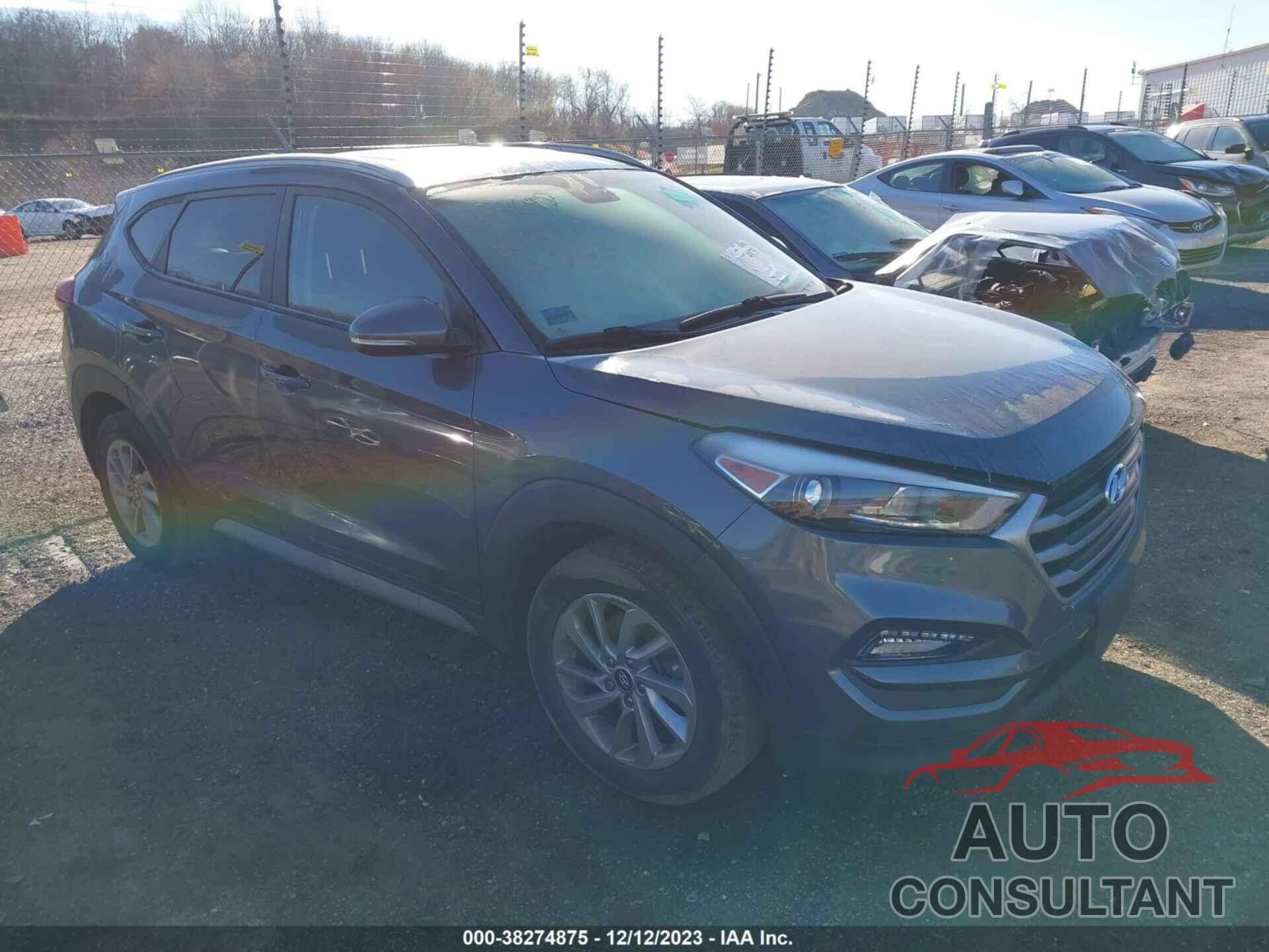 HYUNDAI TUCSON 2018 - KM8J33A42JU784573