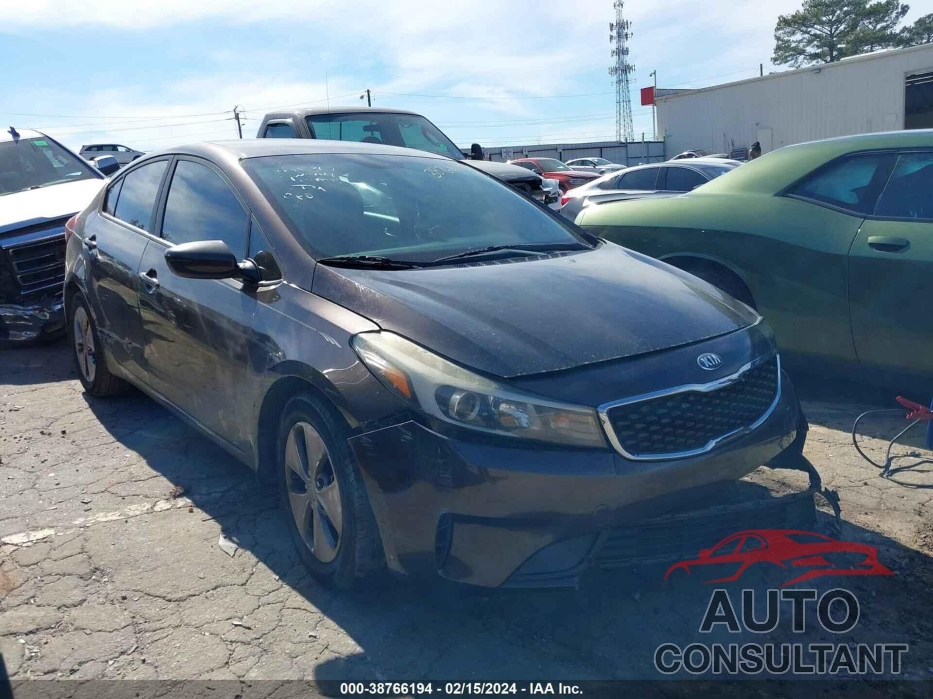 KIA FORTE 2017 - 3KPFK4A76HE120993