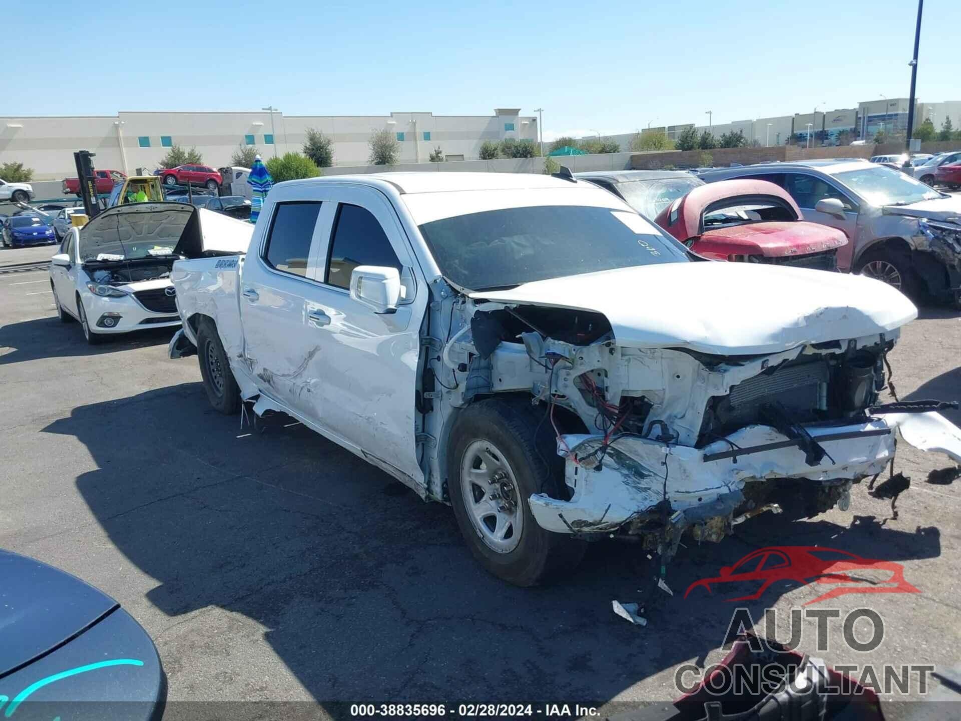 CHEVROLET SILVERADO 1500 2020 - 3GCPWDED7LG399117