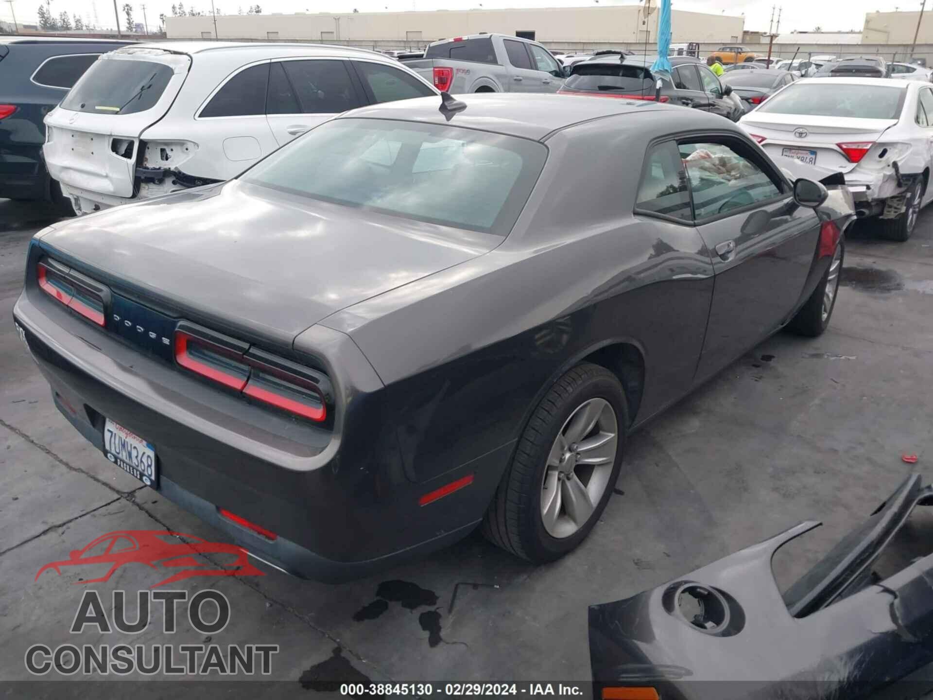 DODGE CHALLENGER 2016 - 2C3CDZAG9GH138535