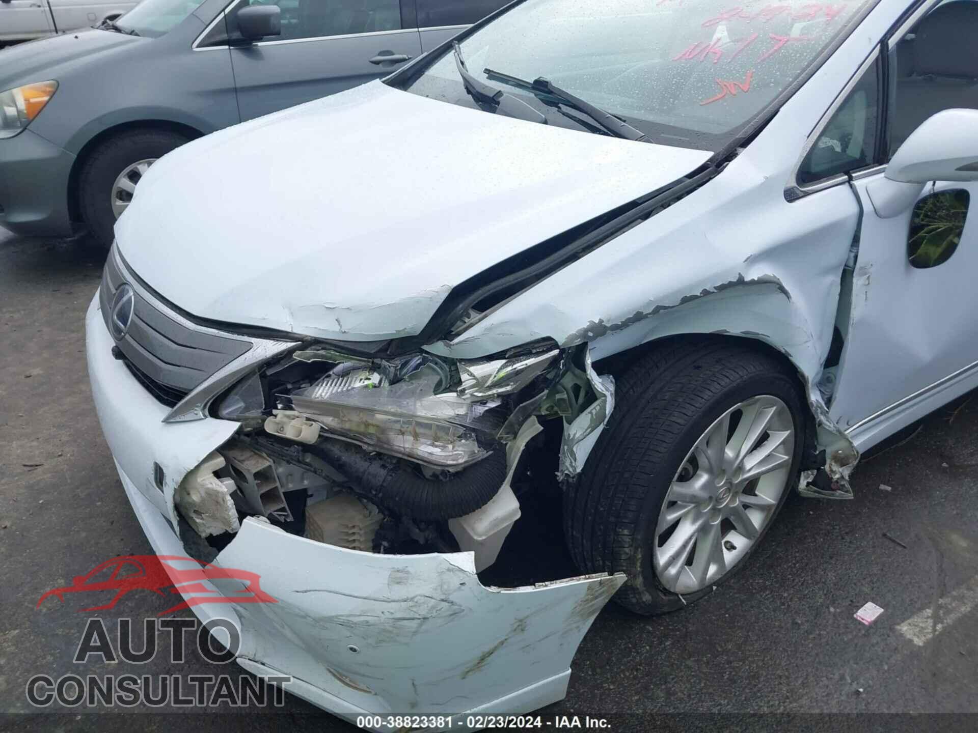 LEXUS HS 2010 - JTHBB1BA1A2033558