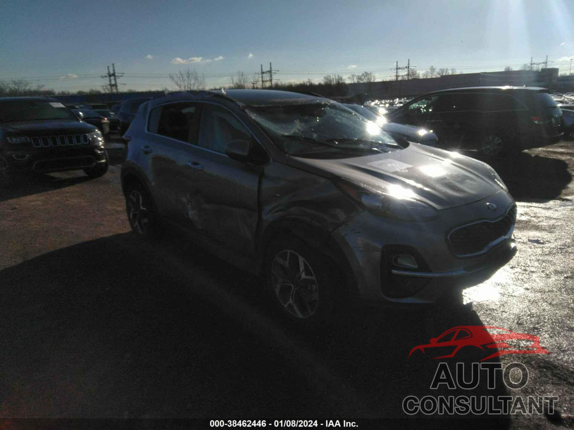KIA SPORTAGE 2022 - KNDPNCAC7N7985373