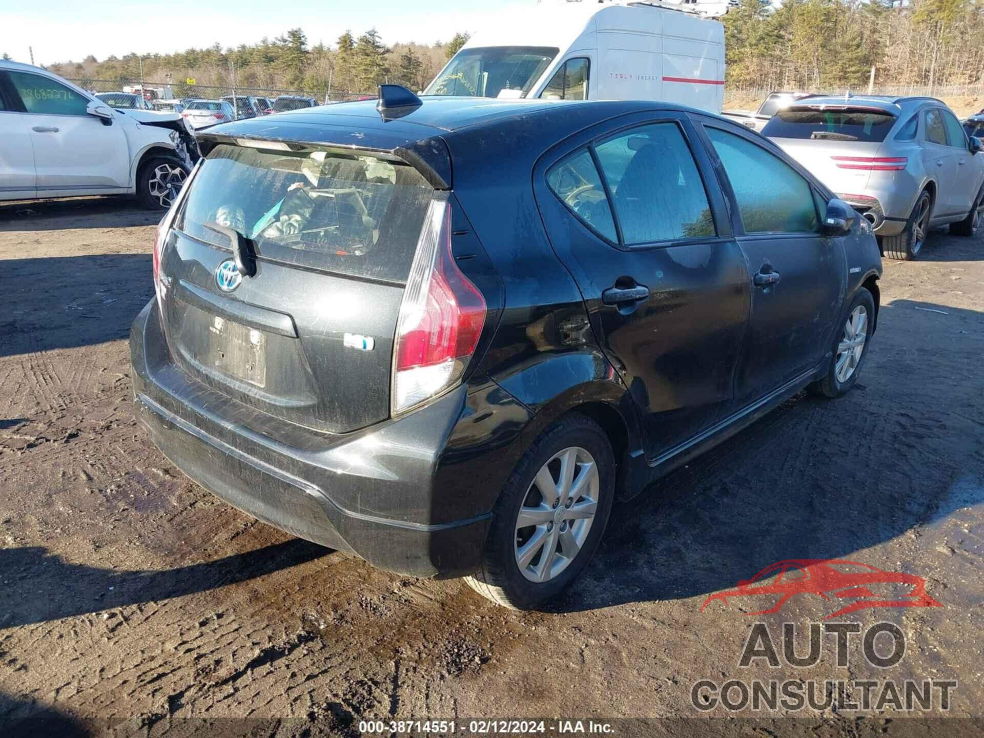 TOYOTA PRIUS C 2017 - JTDKDTB35H1594287