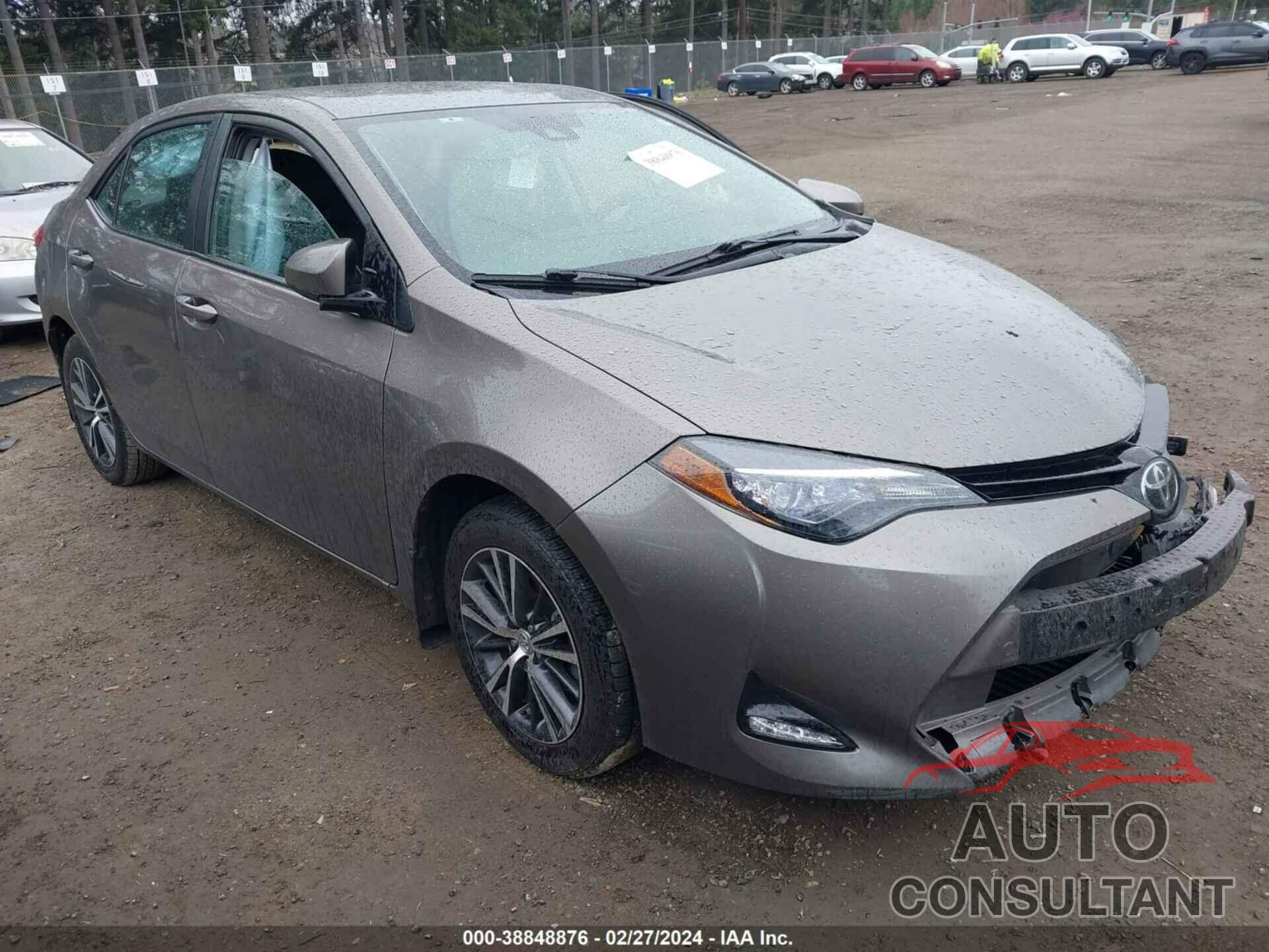 TOYOTA COROLLA 2017 - 2T1BURHE1HC813639