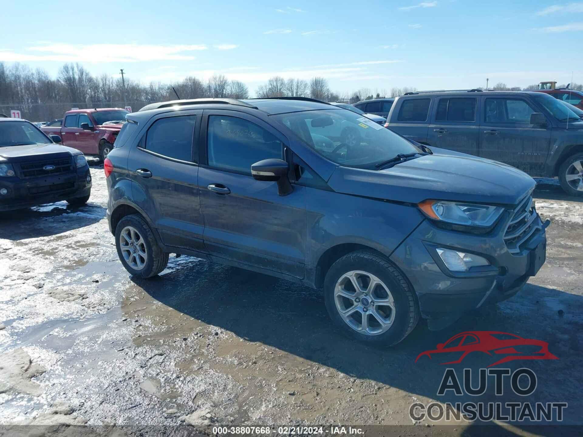 FORD ECOSPORT 2018 - MAJ6P1UL3JC212493