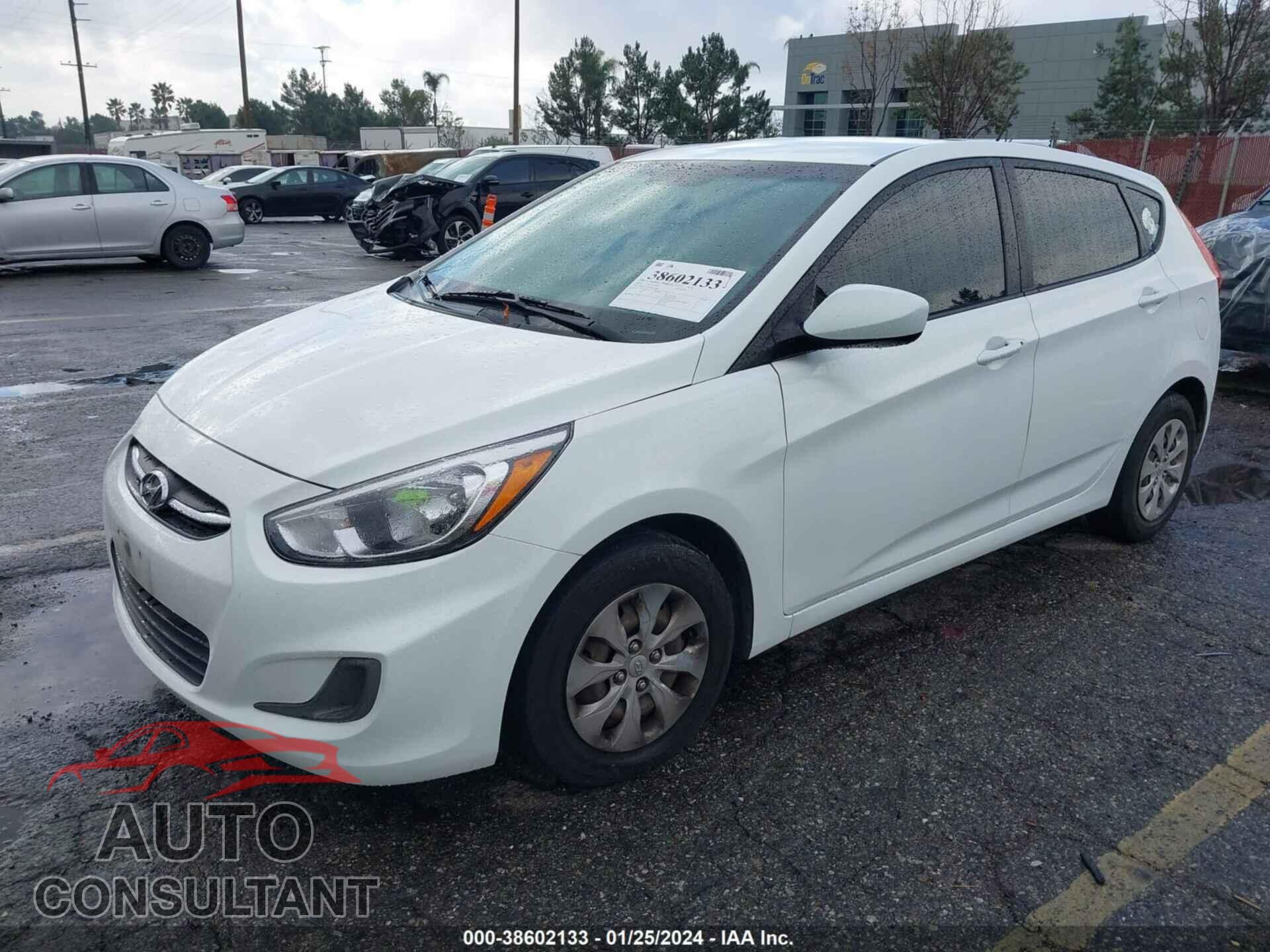 HYUNDAI ACCENT 2016 - KMHCT5AEXGU246919