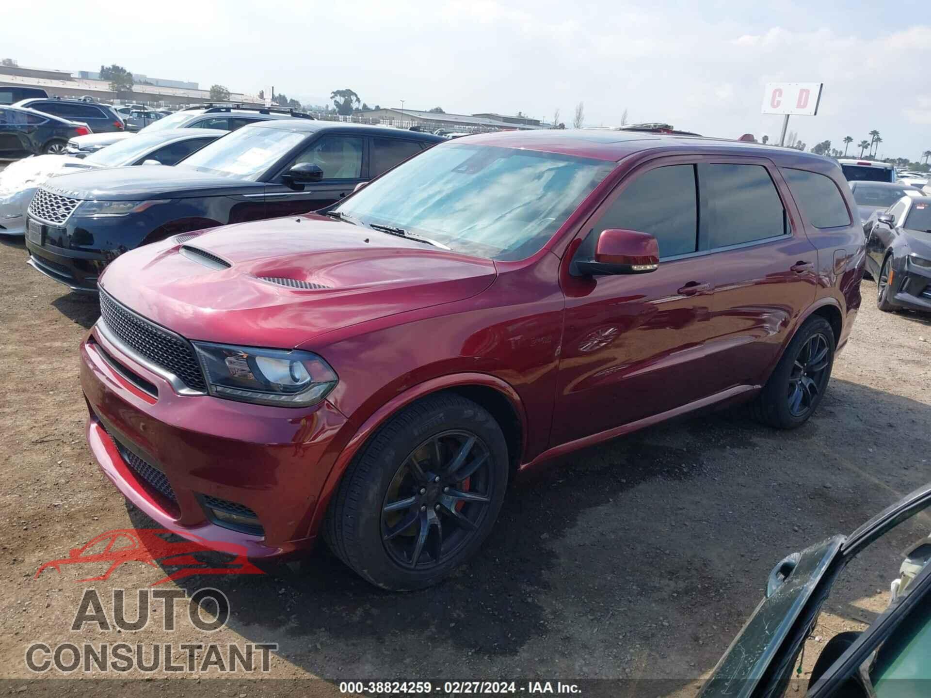 DODGE DURANGO 2018 - 1C4SDJGJ8JC486039