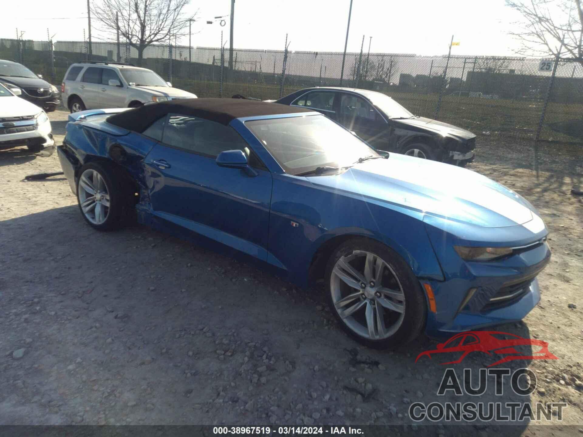 CHEVROLET CAMARO 2017 - 1G1FD3DS4H0126328