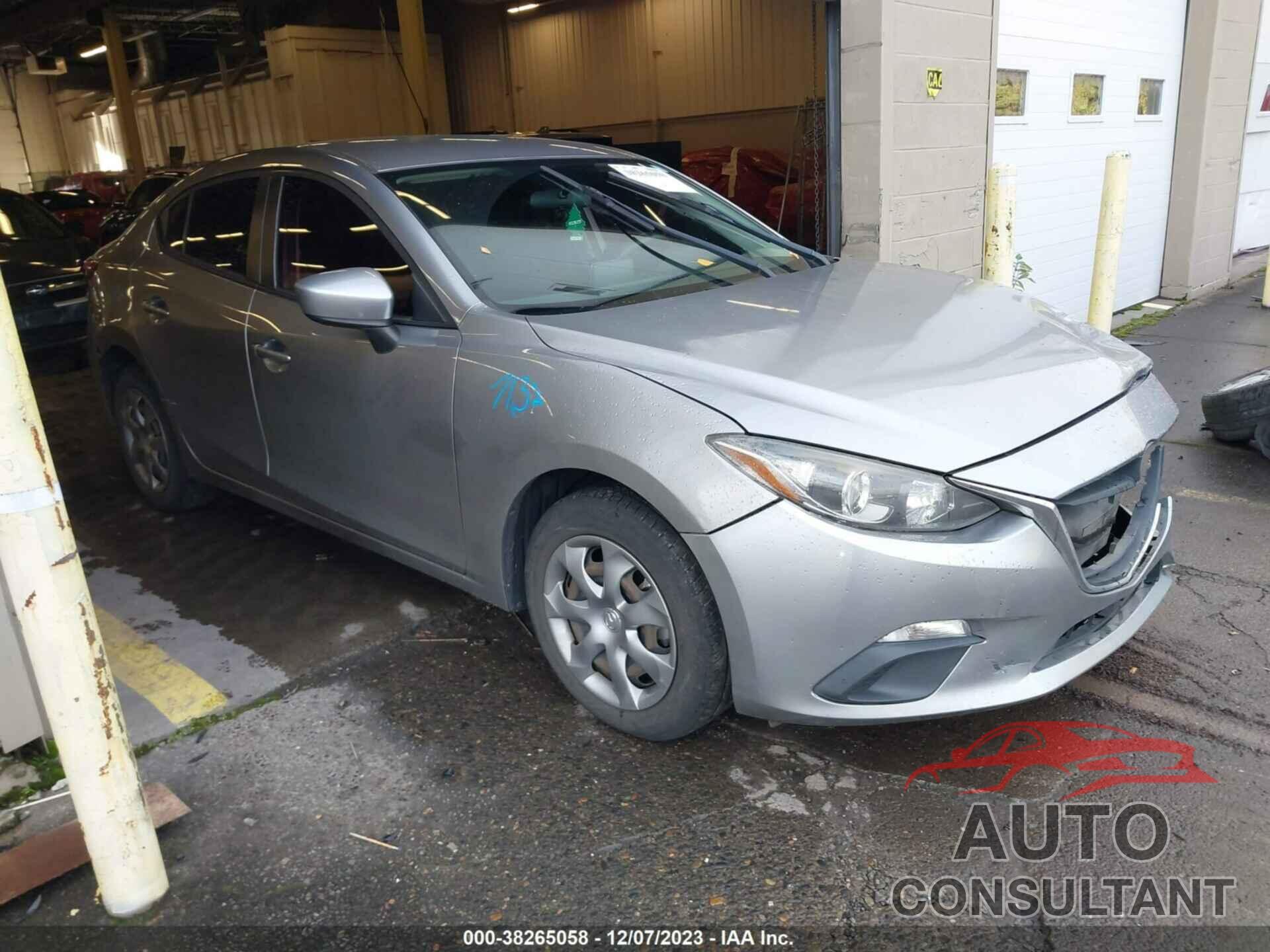 MAZDA MAZDA3 2016 - JM1BM1T78G1278788