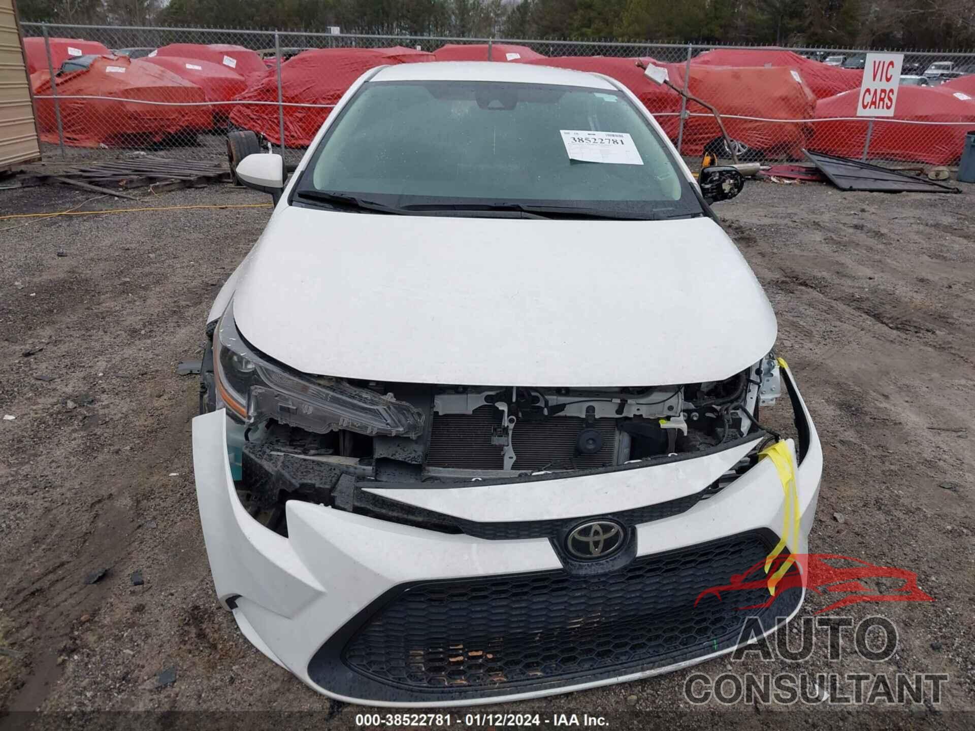 TOYOTA COROLLA 2021 - 5YFEPMAE0MP216140