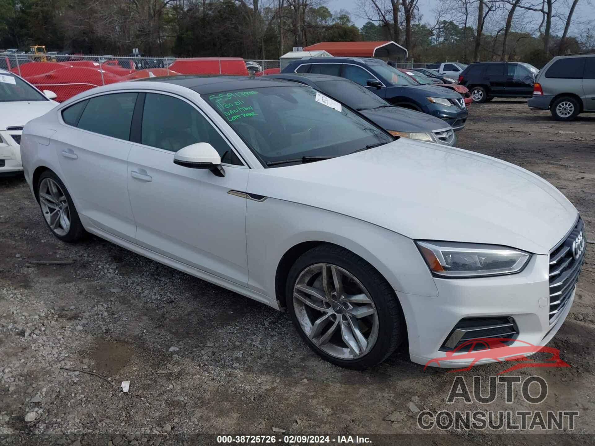 AUDI A5 2019 - WAUANCF55KA060294