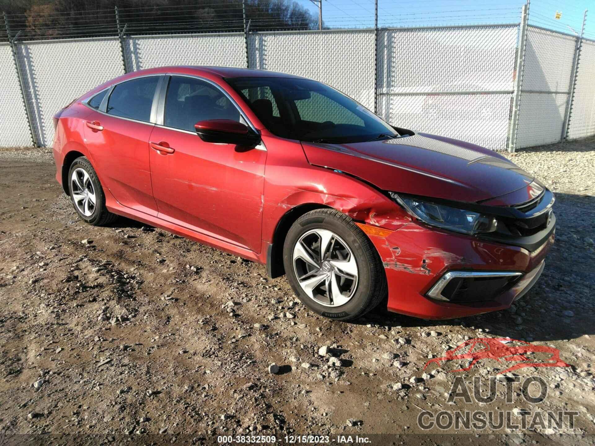 HONDA CIVIC 2020 - 19XFC2F66LE004882