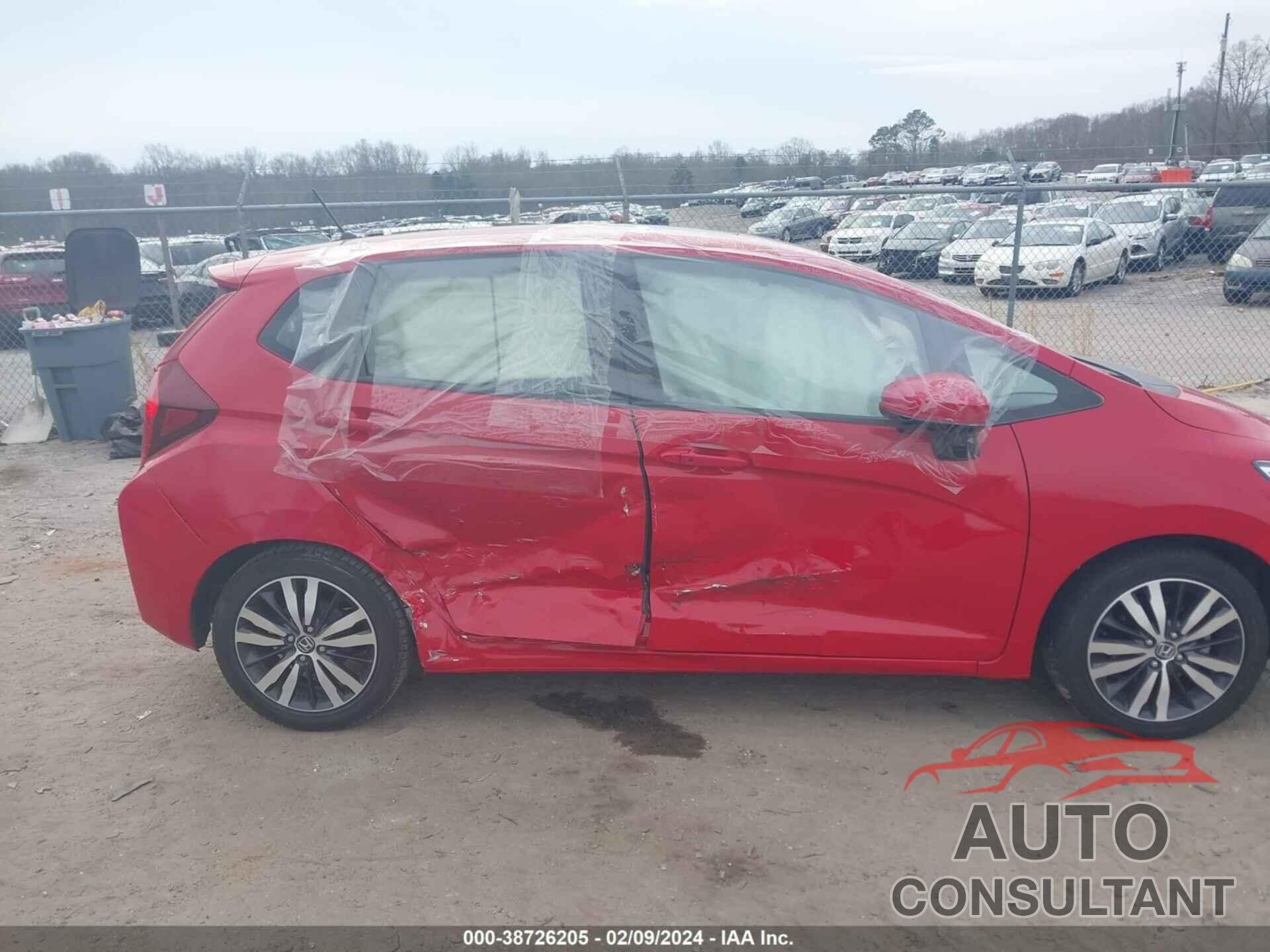 HONDA FIT 2016 - JHMGK5H75GX043174