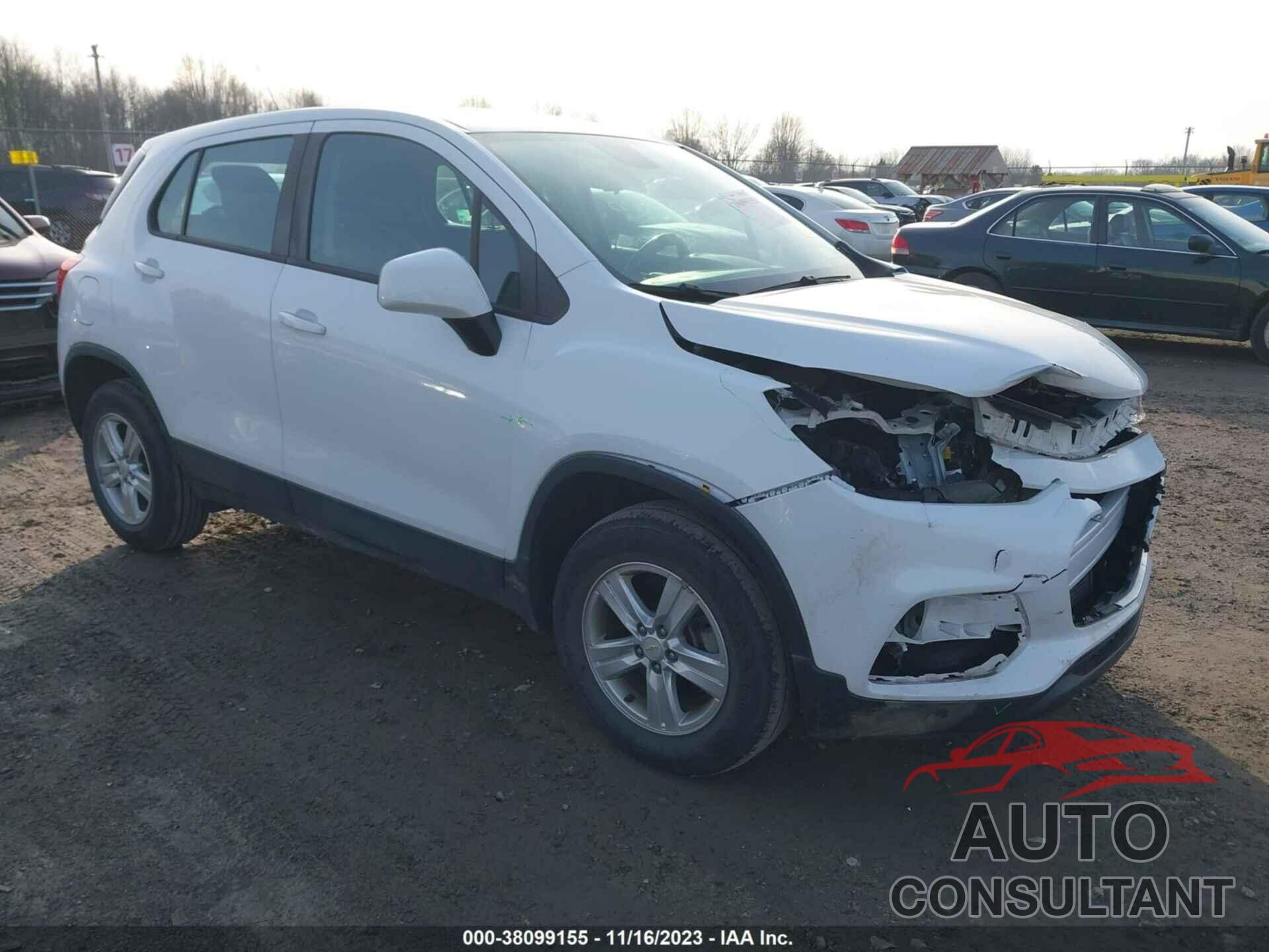 CHEVROLET TRAX 2020 - KL7CJNSBXLB337805