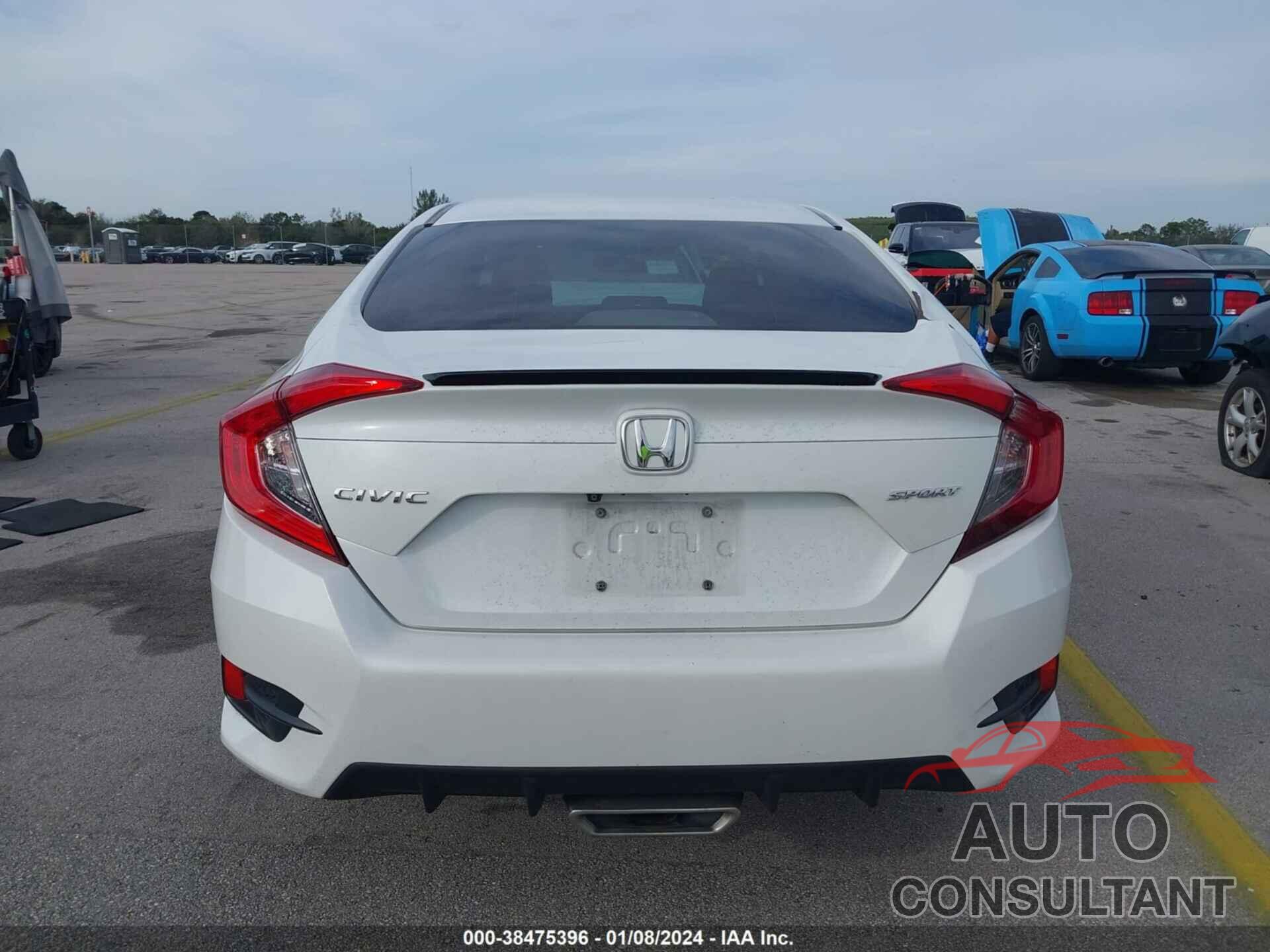 HONDA CIVIC 2020 - 19XFC2F88LE008210