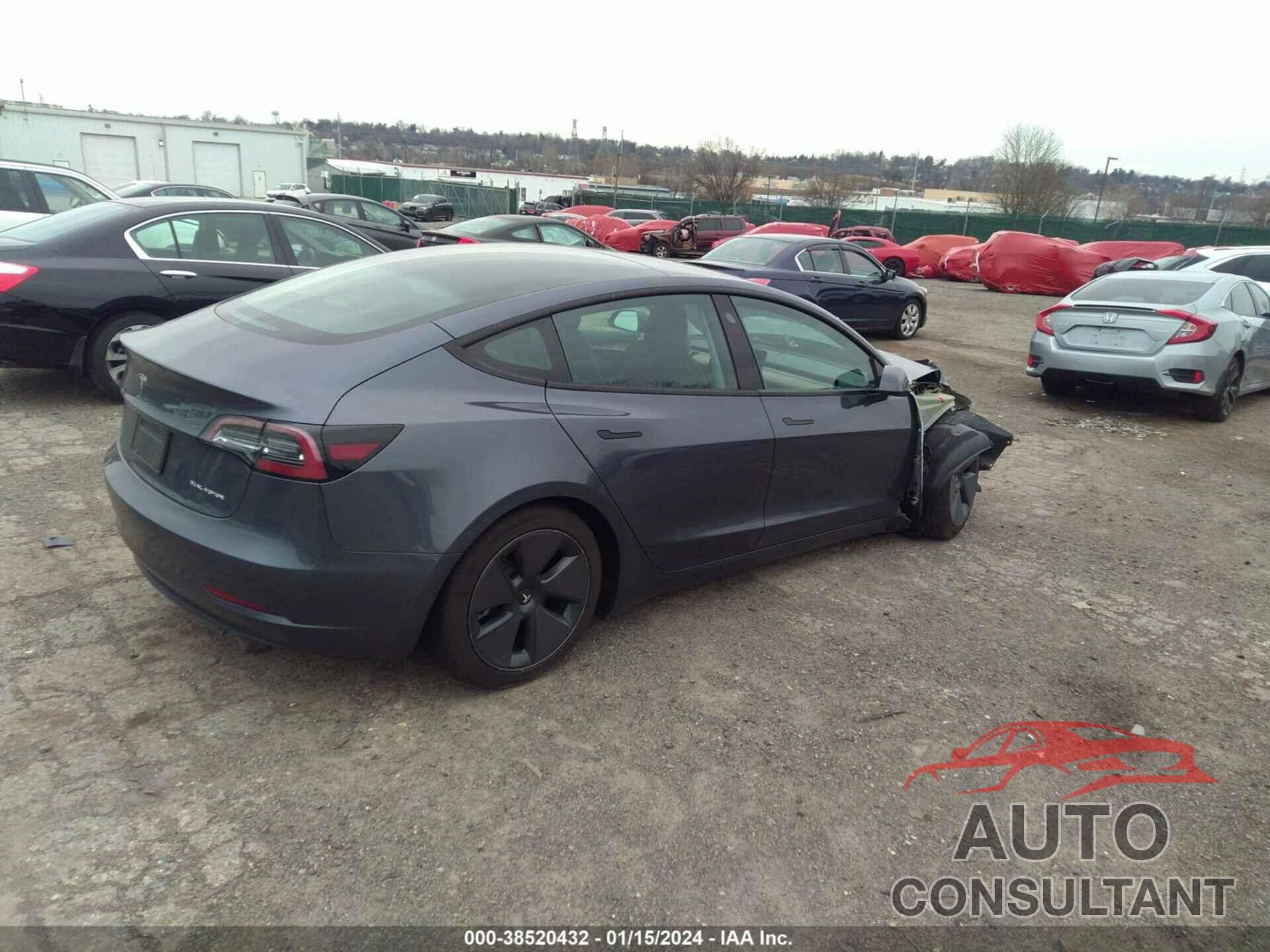 TESLA MODEL 3 2022 - 5YJ3E1EB4NF181207