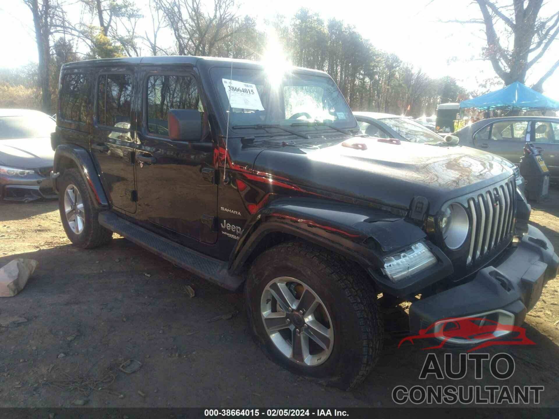 JEEP WRANGLER UNLIMITED 2022 - 1C4HJXEN1NW110797