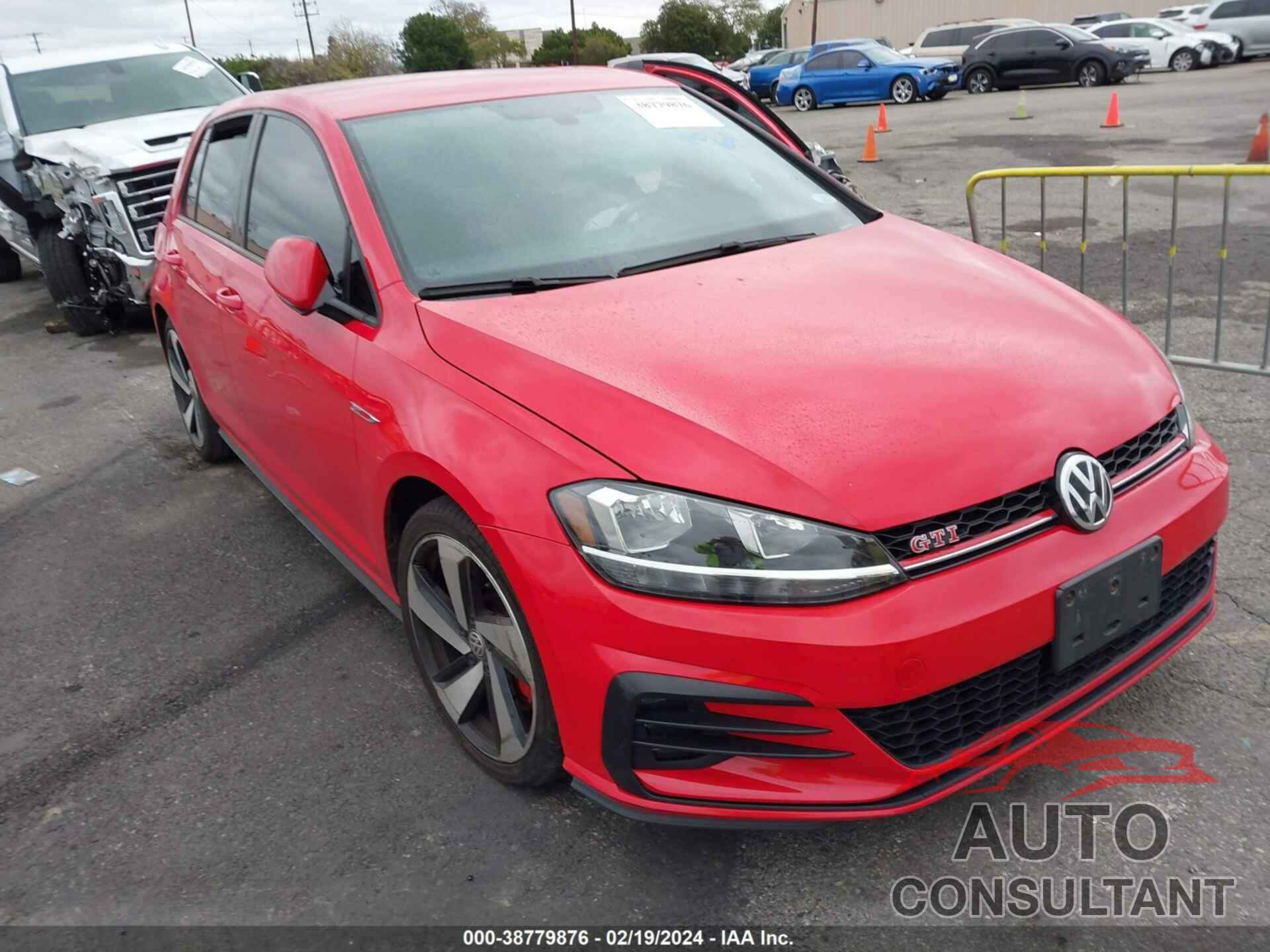 VOLKSWAGEN GTI 2020 - 3VW6T7AUXLM007905