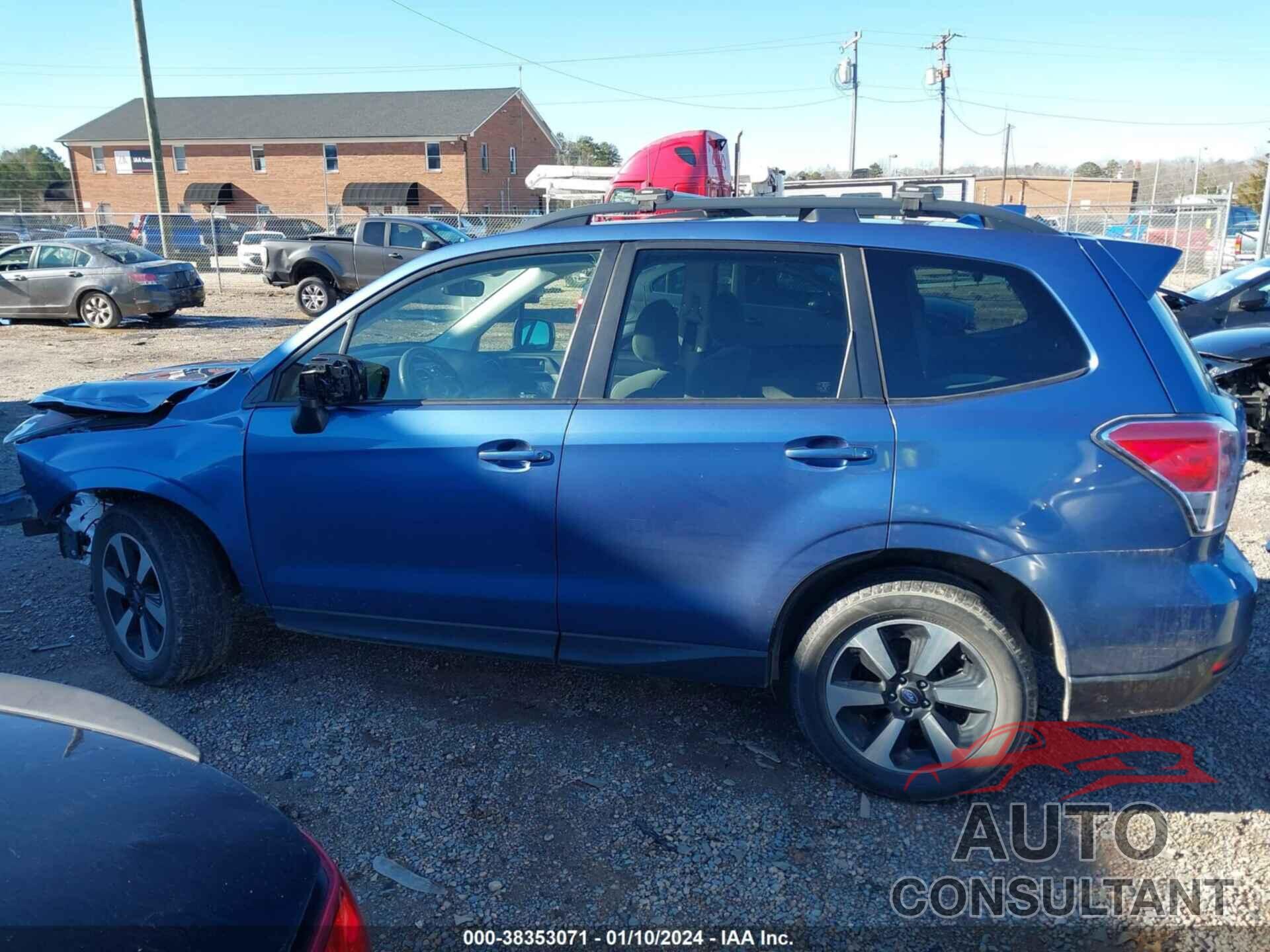 SUBARU FORESTER 2018 - JF2SJAGCXJH456913