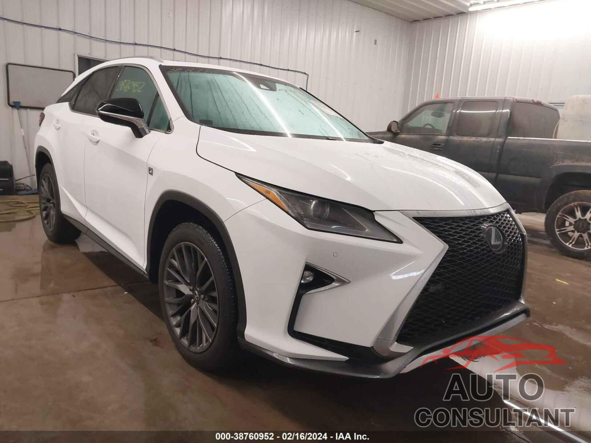 LEXUS RX 2017 - 2T2BZMCA1HC104391