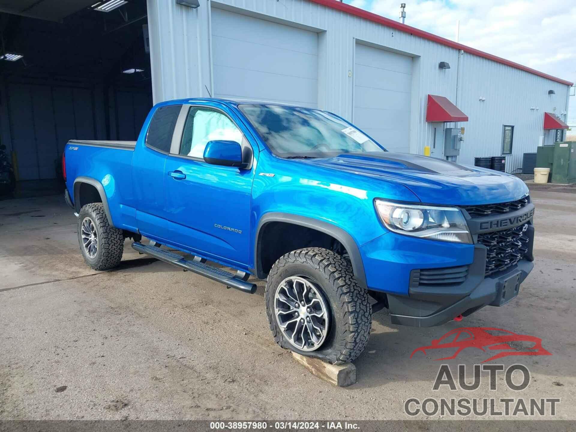 CHEVROLET COLORADO 2021 - 1GCRTEEN7M1209638