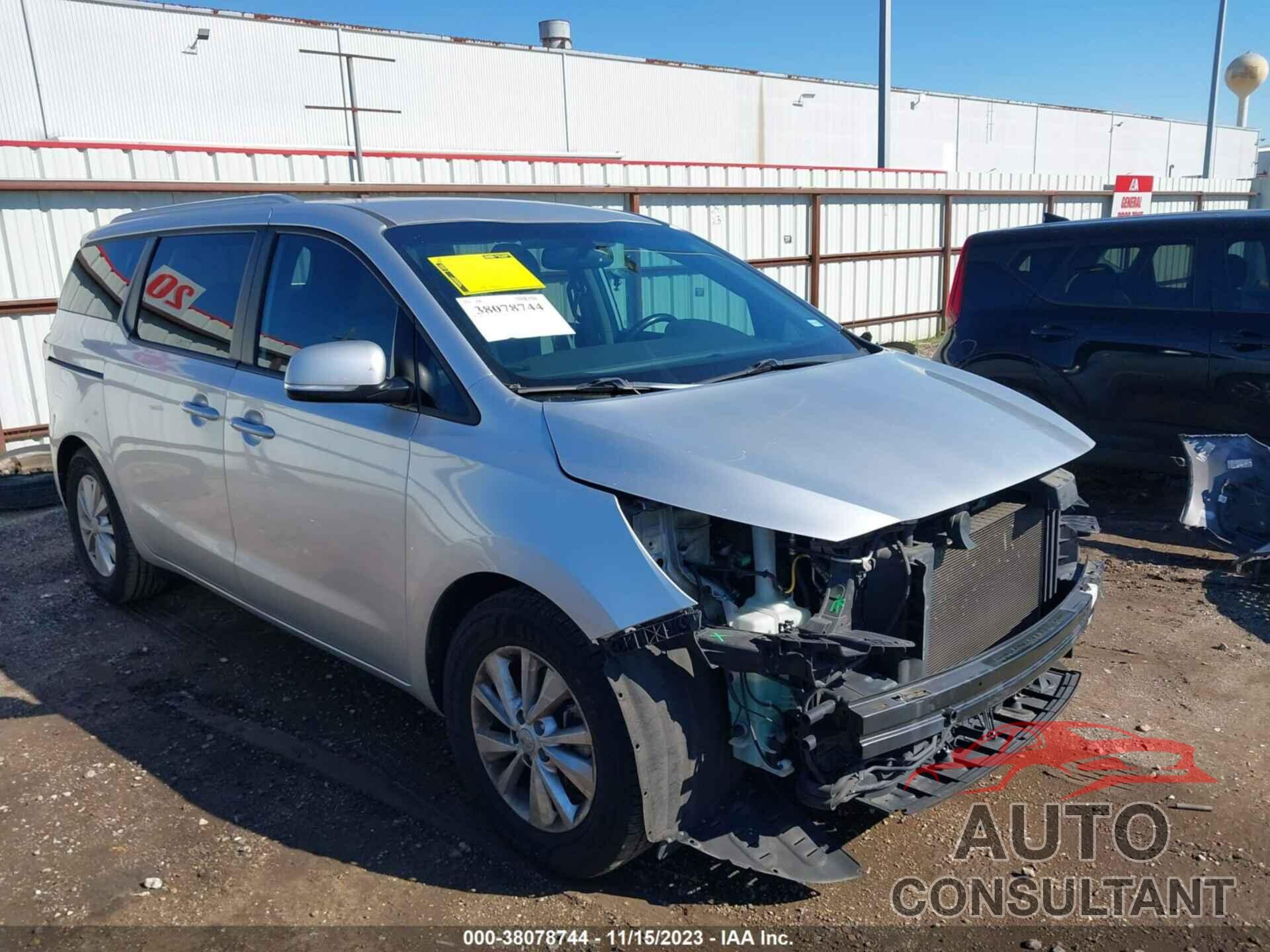 KIA SEDONA 2017 - KNDMB5C16H6312572